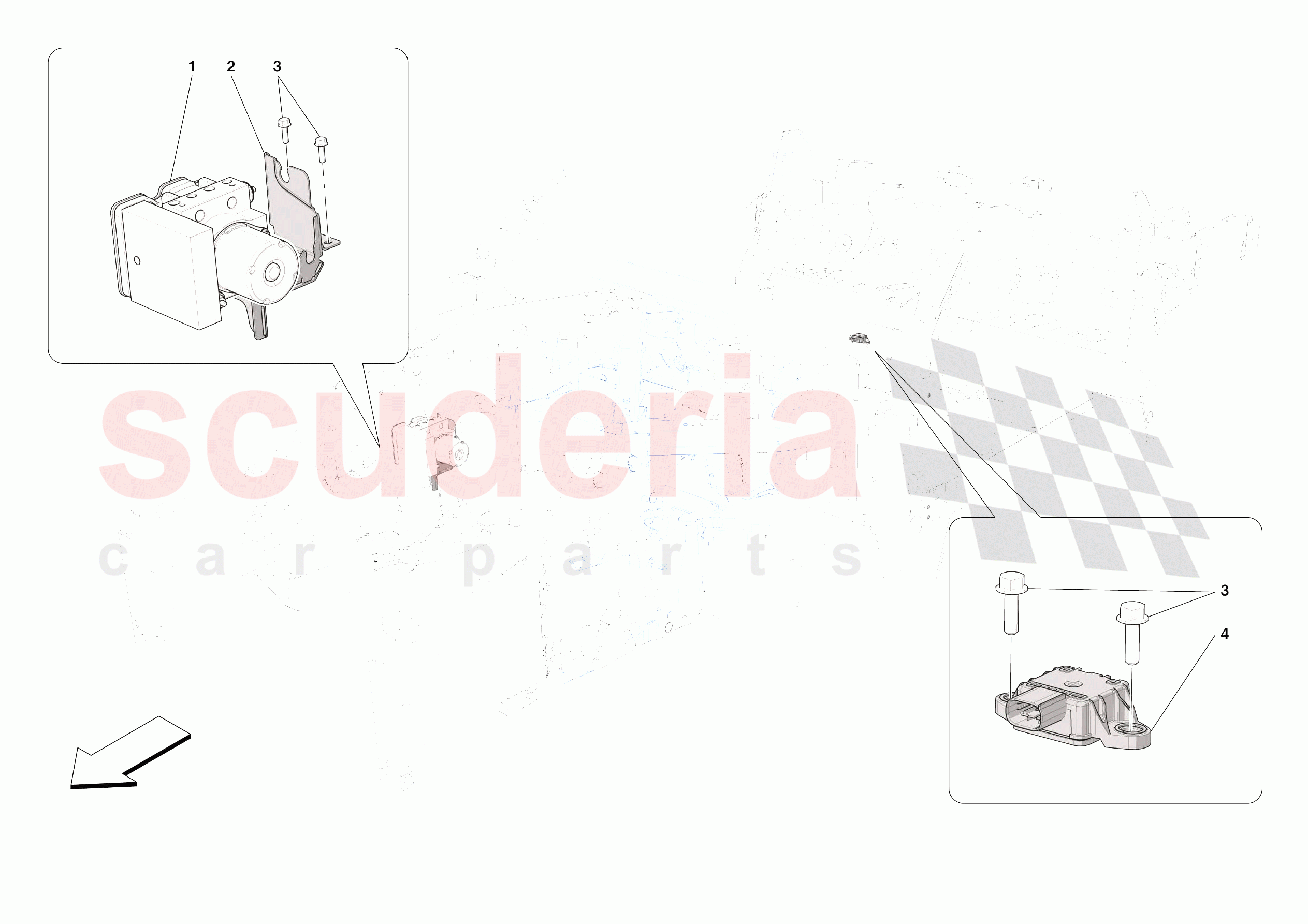 ABS ASR SYSTEM of Ferrari Ferrari Portofino M Europe RH