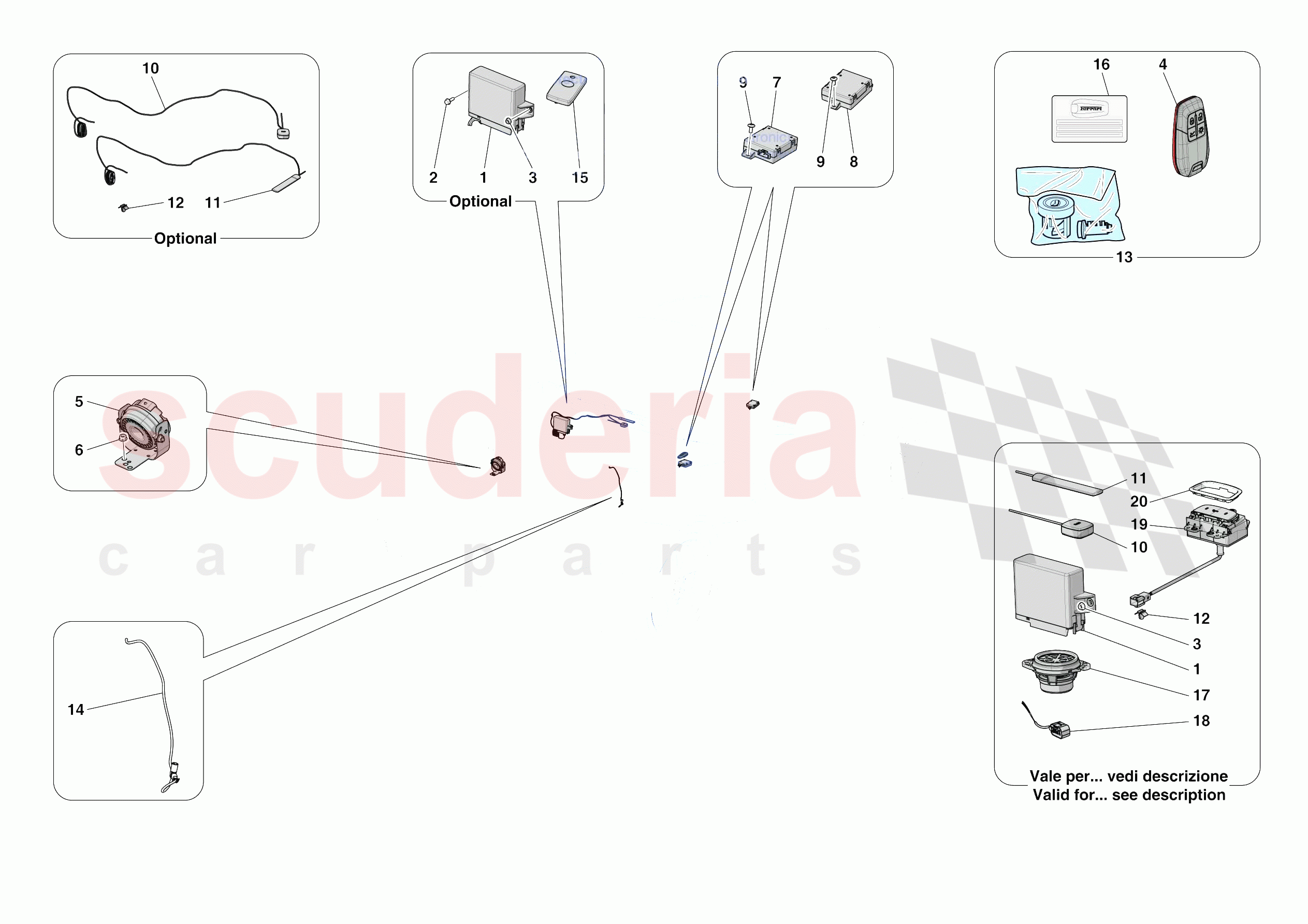 ANTI-THEFT SYSTEM of Ferrari Ferrari Portofino M Europe RH