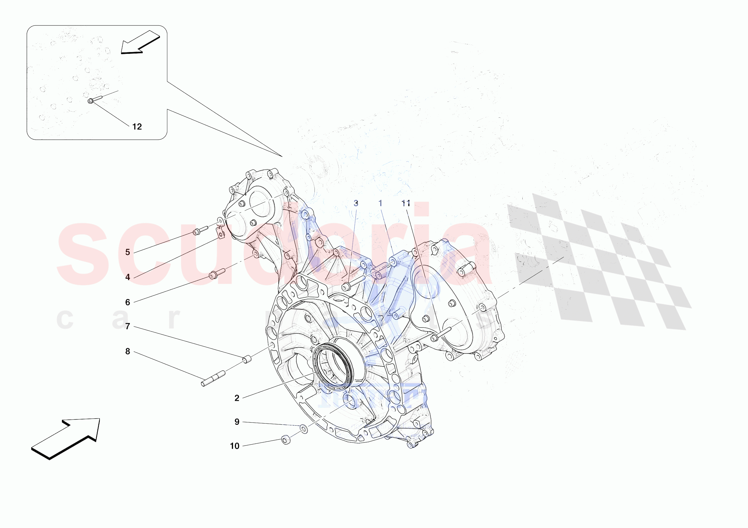 ENGINE COVERS of Ferrari Ferrari Portofino M USA