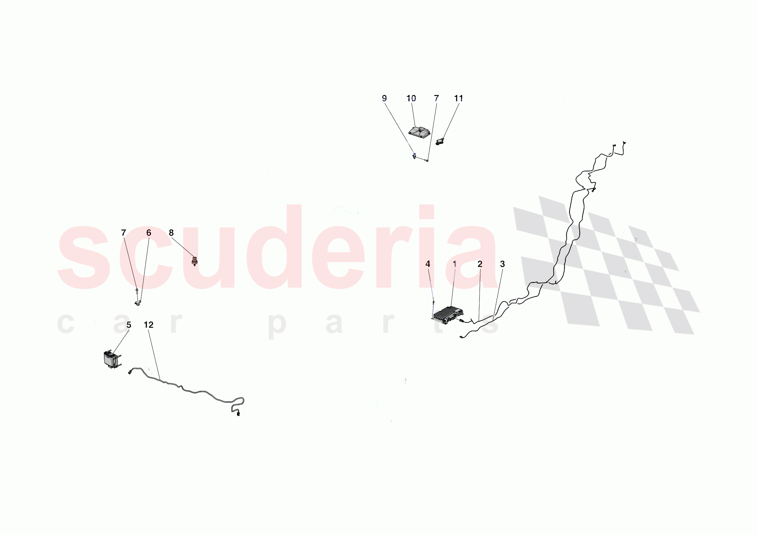 ADAS AND SENSORS of Ferrari Ferrari Roma Europe RH