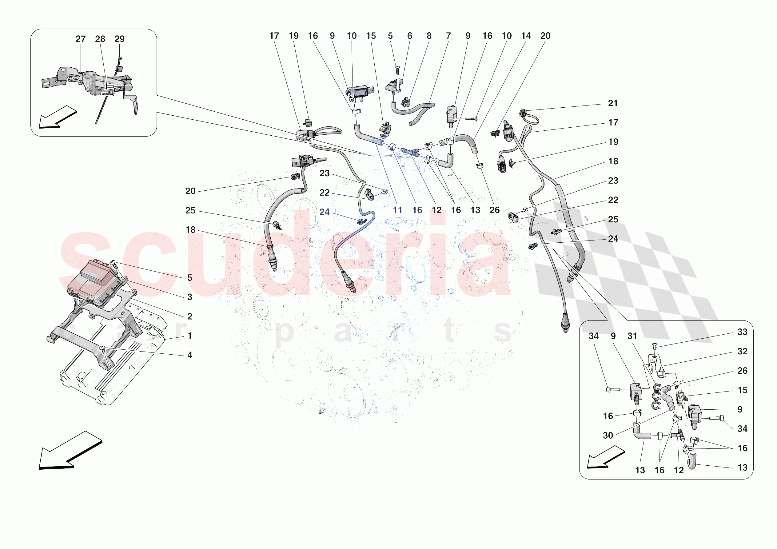 ENGINE INJECTION CONTROL of Ferrari Ferrari Roma Spider Europe