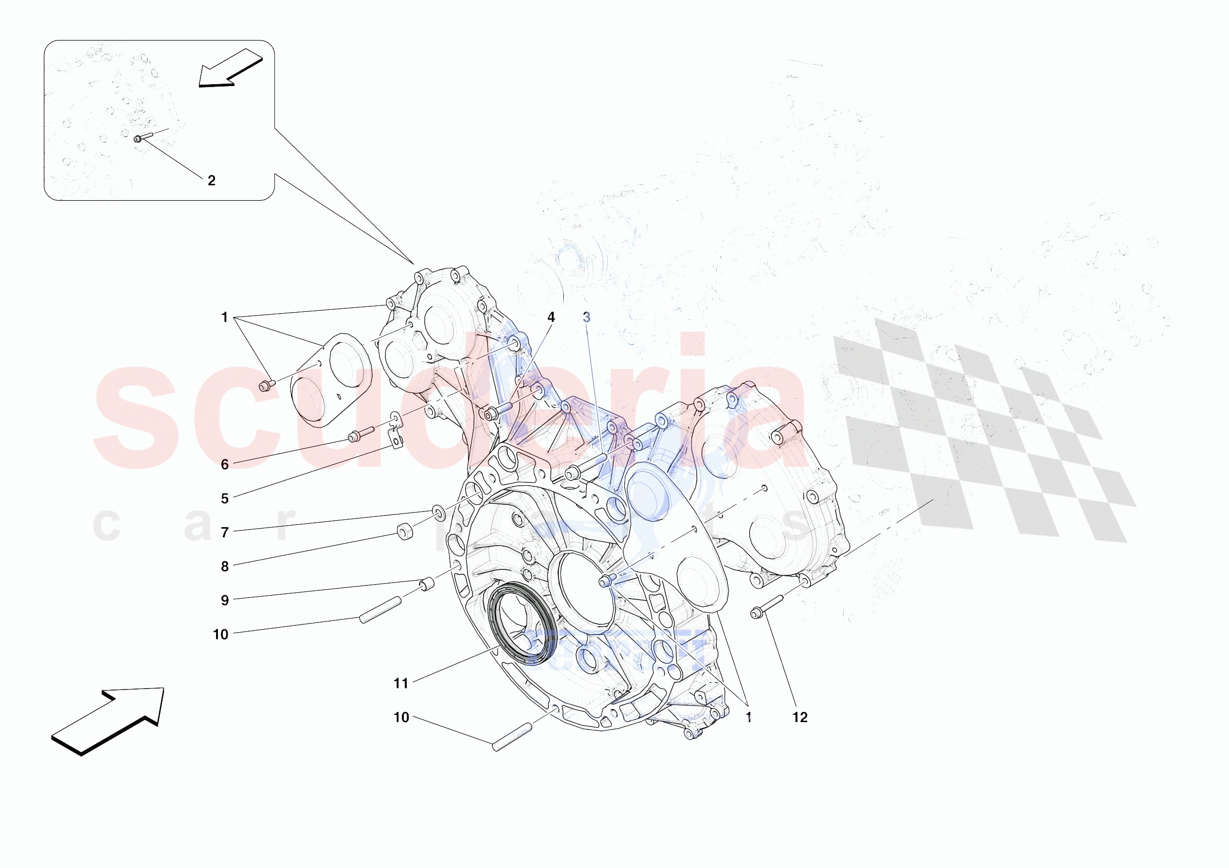 ENGINE COVERS of Ferrari Ferrari Roma Spider Europe RH
