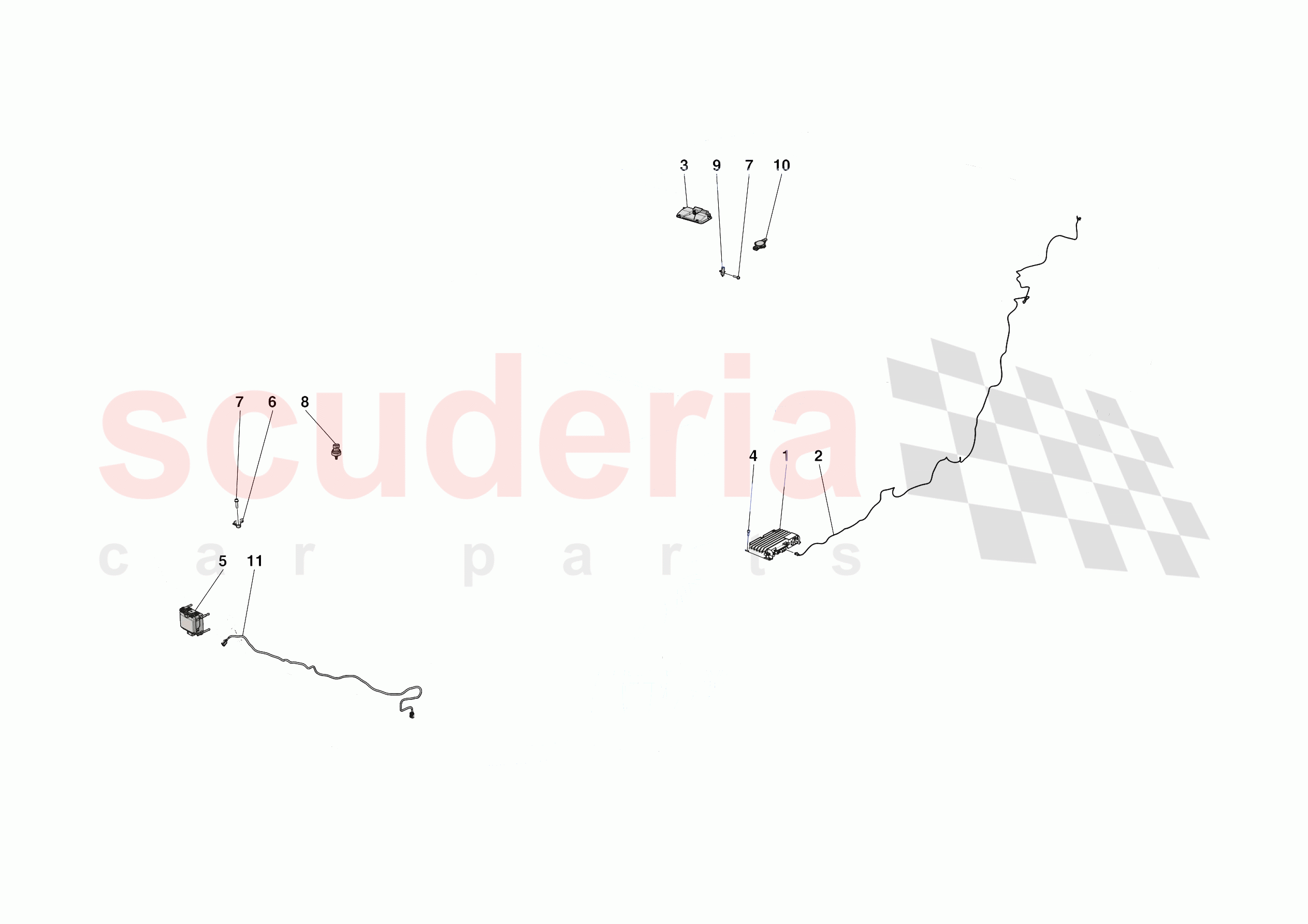 ADAS AND SENSORS of Ferrari Ferrari Roma Spider USA