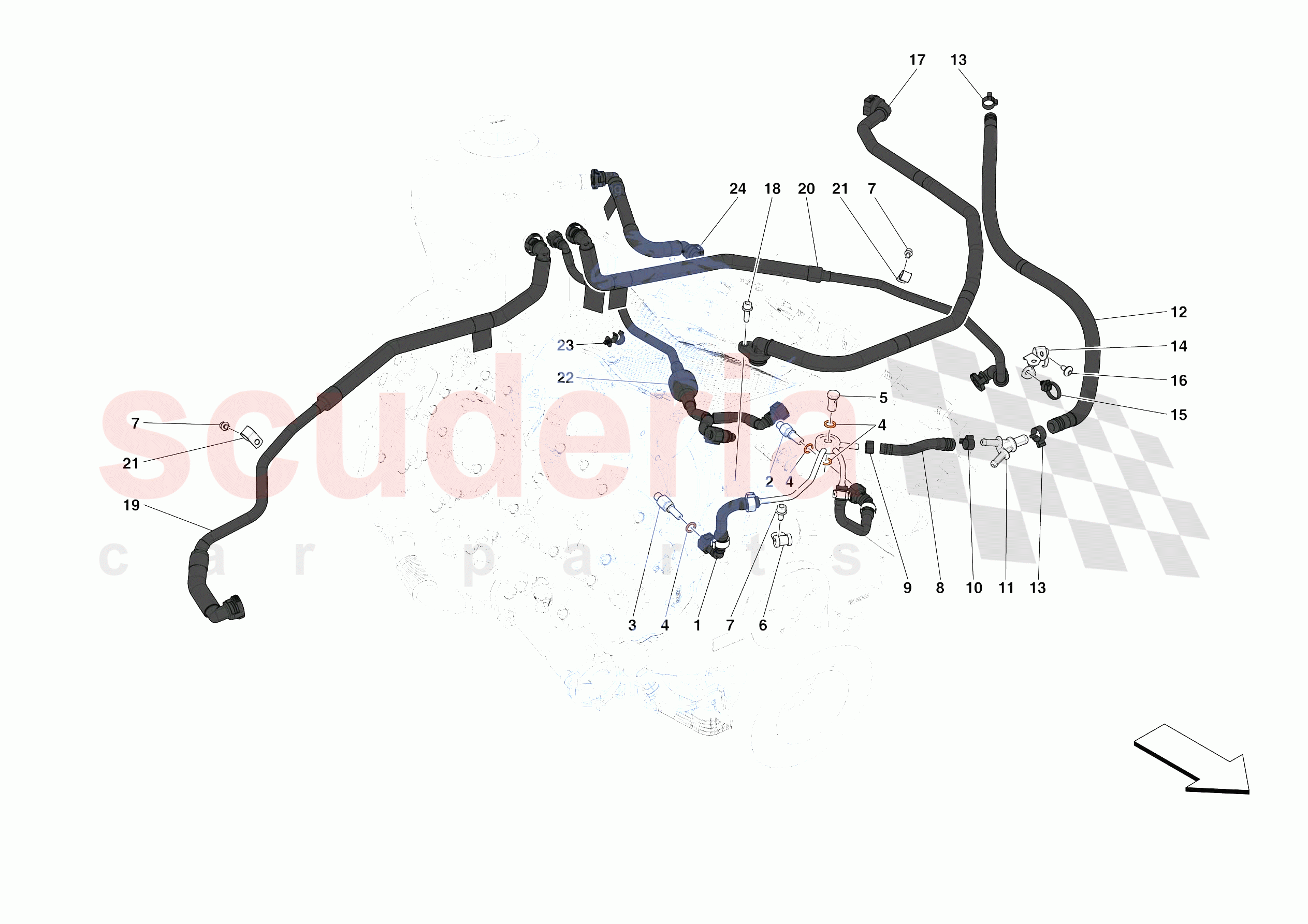 VENTS of Ferrari Ferrari SF90 Stradale Europe RH