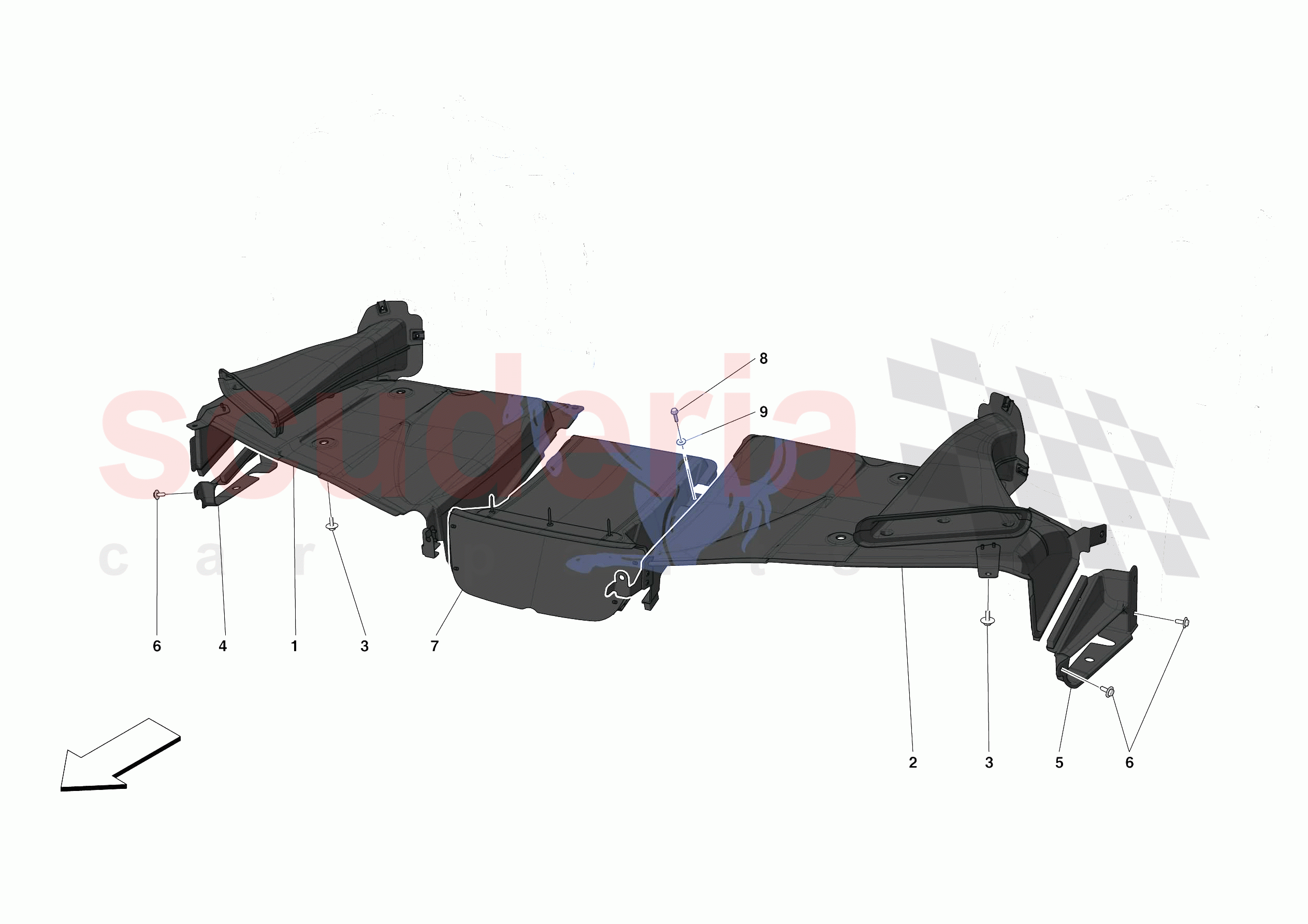 FRONT AIR INTAKES of Ferrari Ferrari SF90 Stradale Europe RH