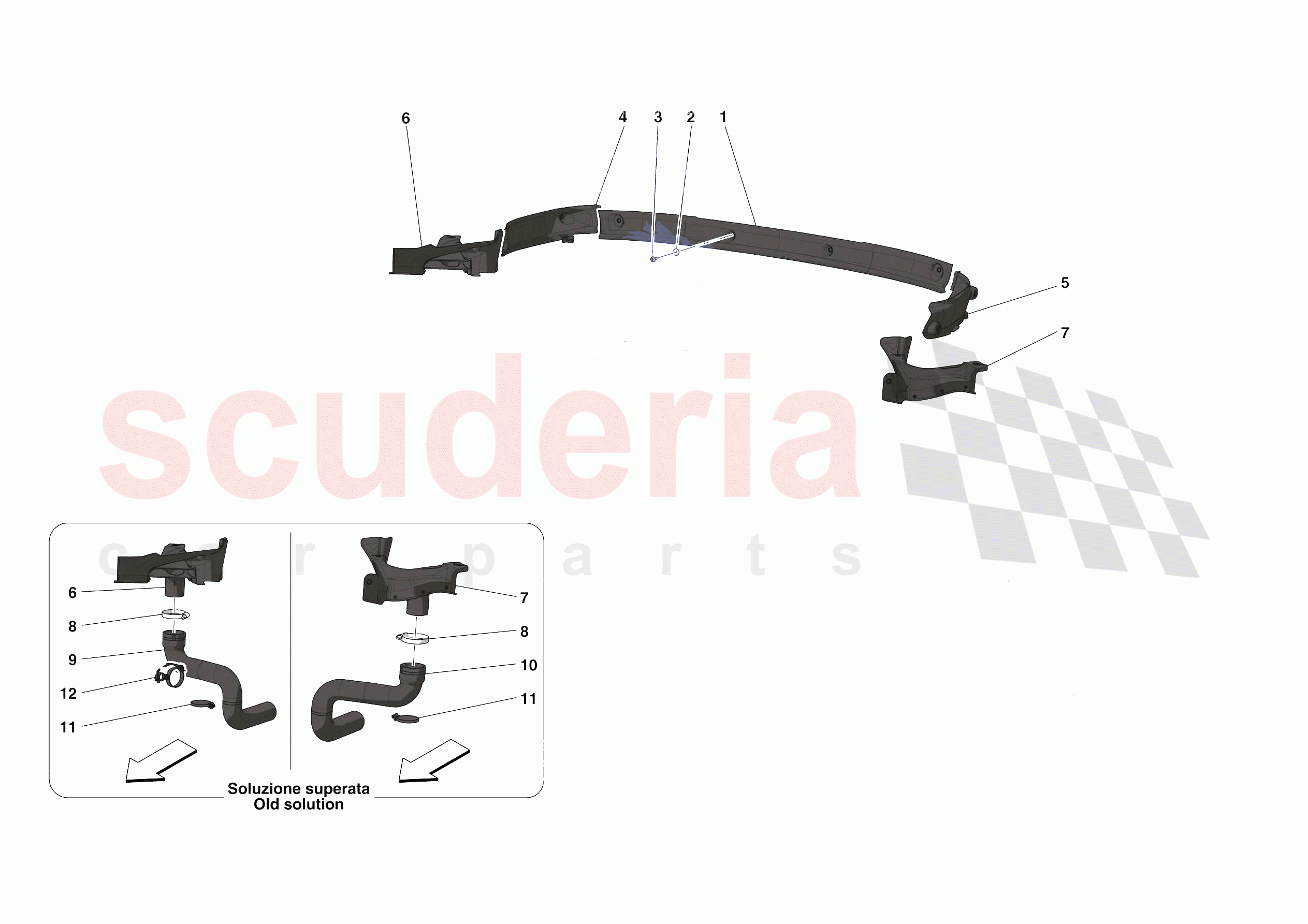 REAR AIR INTAKES of Ferrari Ferrari SF90 Stradale Europe RH