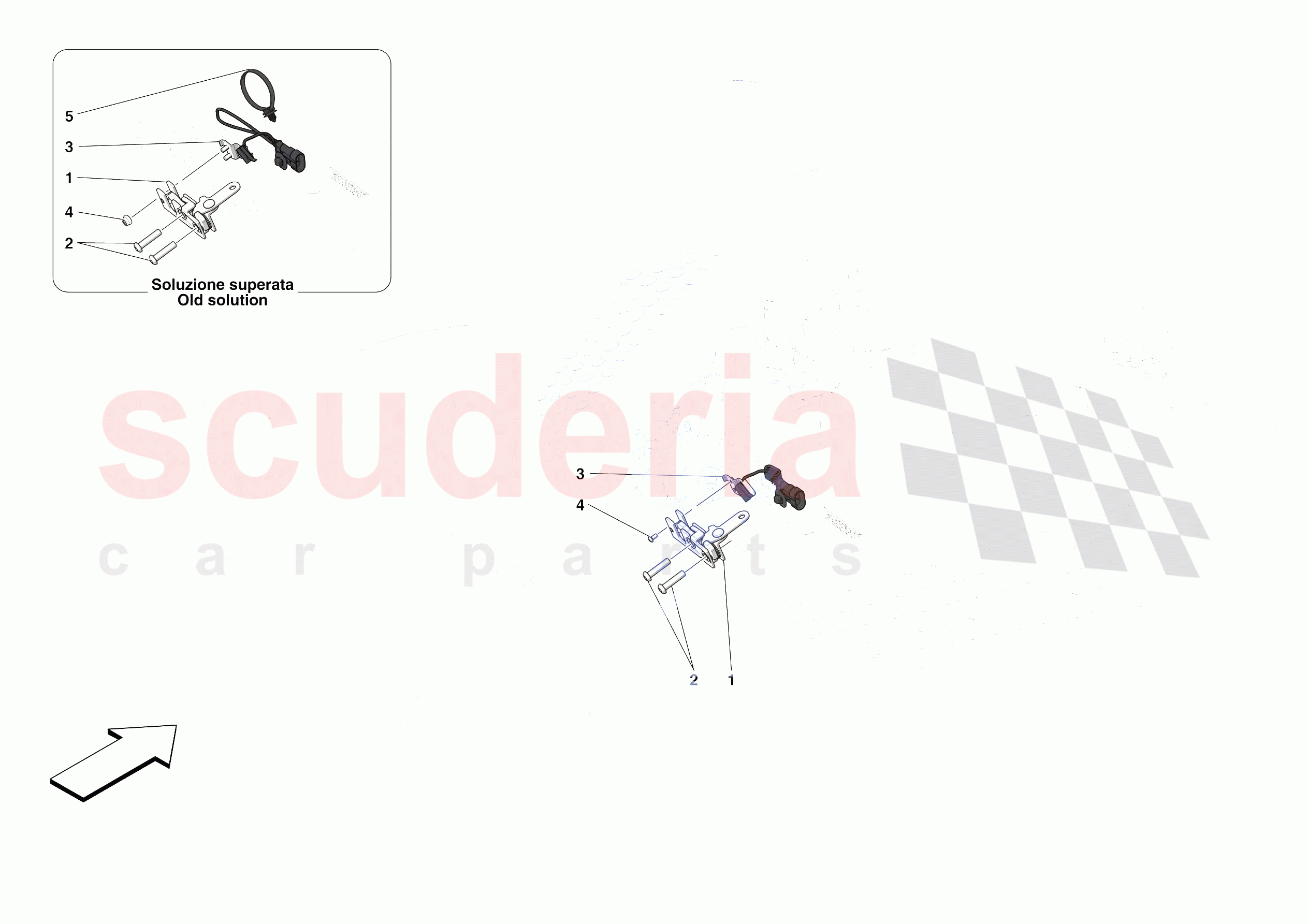 REAR LID LOCK of Ferrari Ferrari SF90 Stradale USA