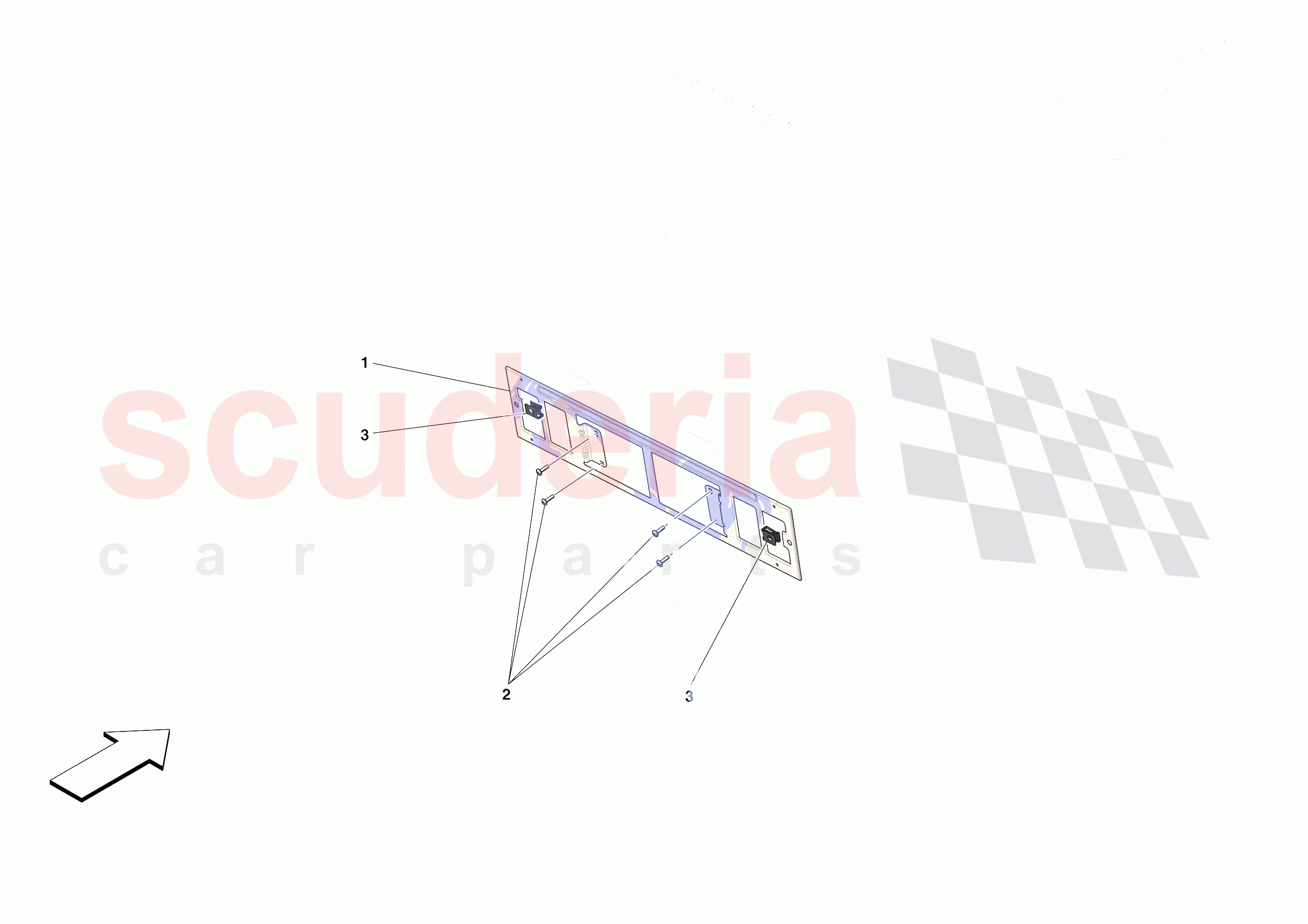 REAR LICENCE PLATE INSTALLATION of Ferrari Ferrari SF90 Stradale USA