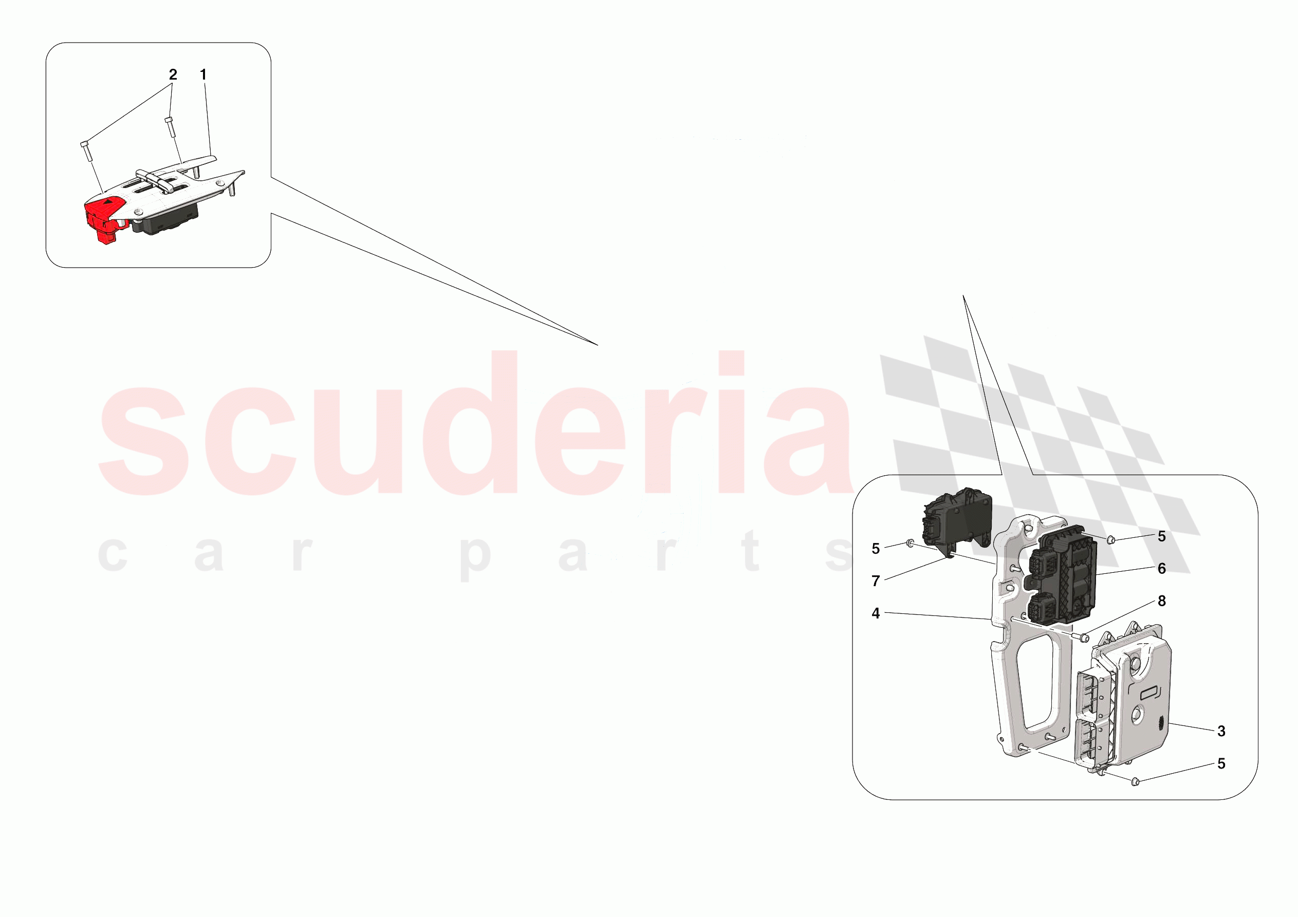 DCT GEARBOX SYSTEM of Ferrari Ferrari SF90 Stradale USA