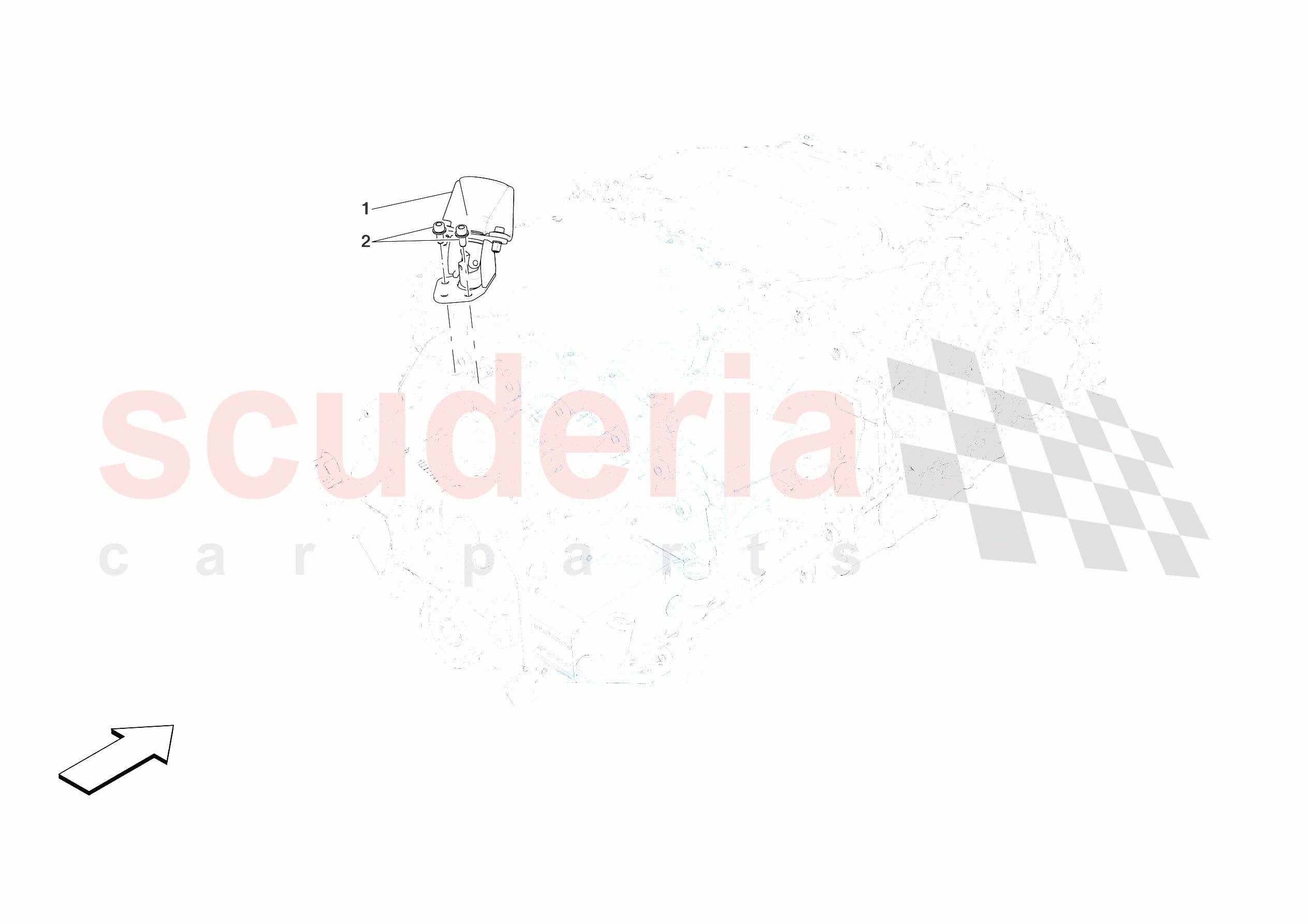 EXTERNAL GEARBOX CONTROLS of Ferrari Ferrari SF90 XX Spider Europe