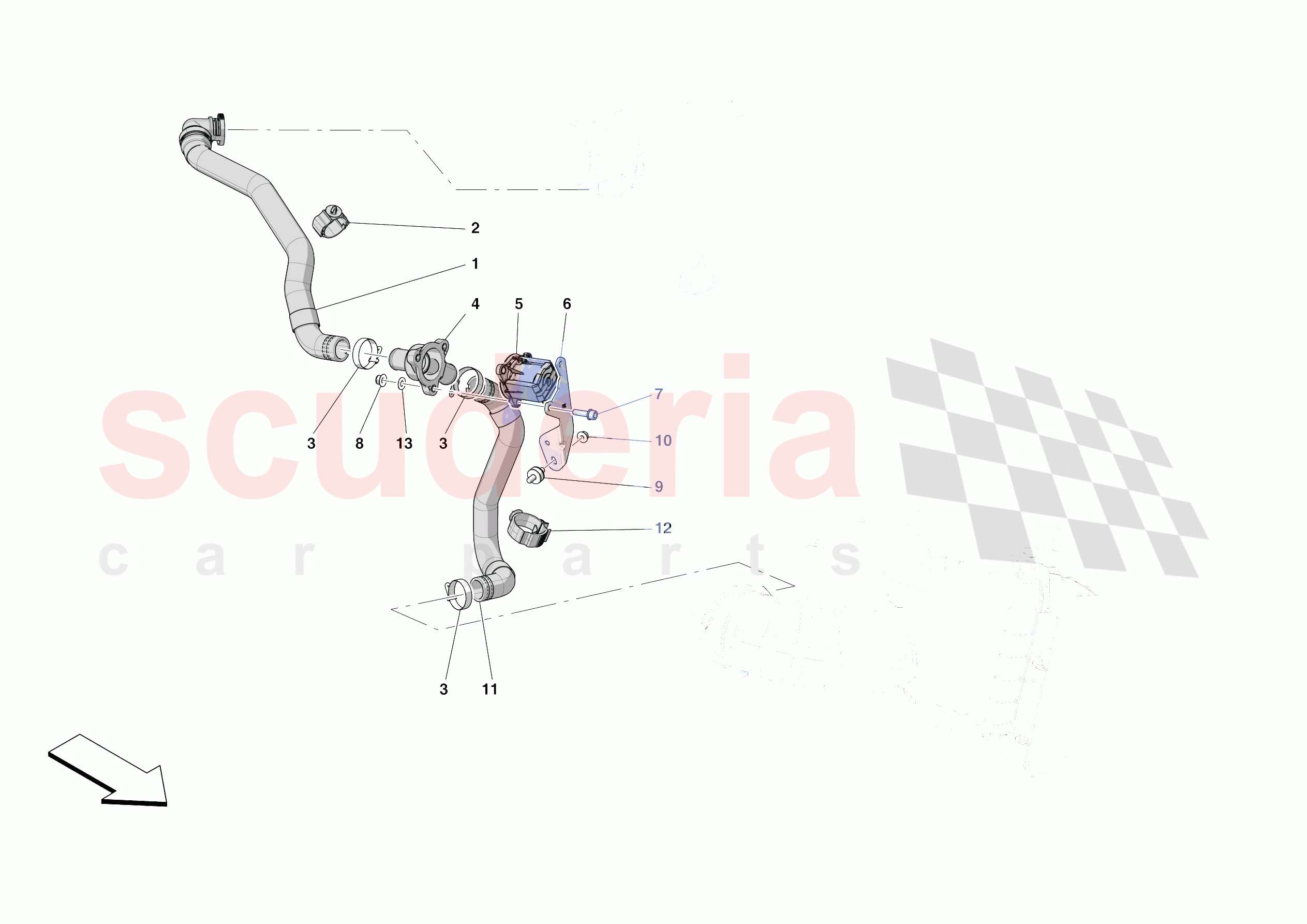 TURBOCHARGING SYSTEM ADJUSTMENTS of Ferrari Ferrari SF90 XX Spider Europe
