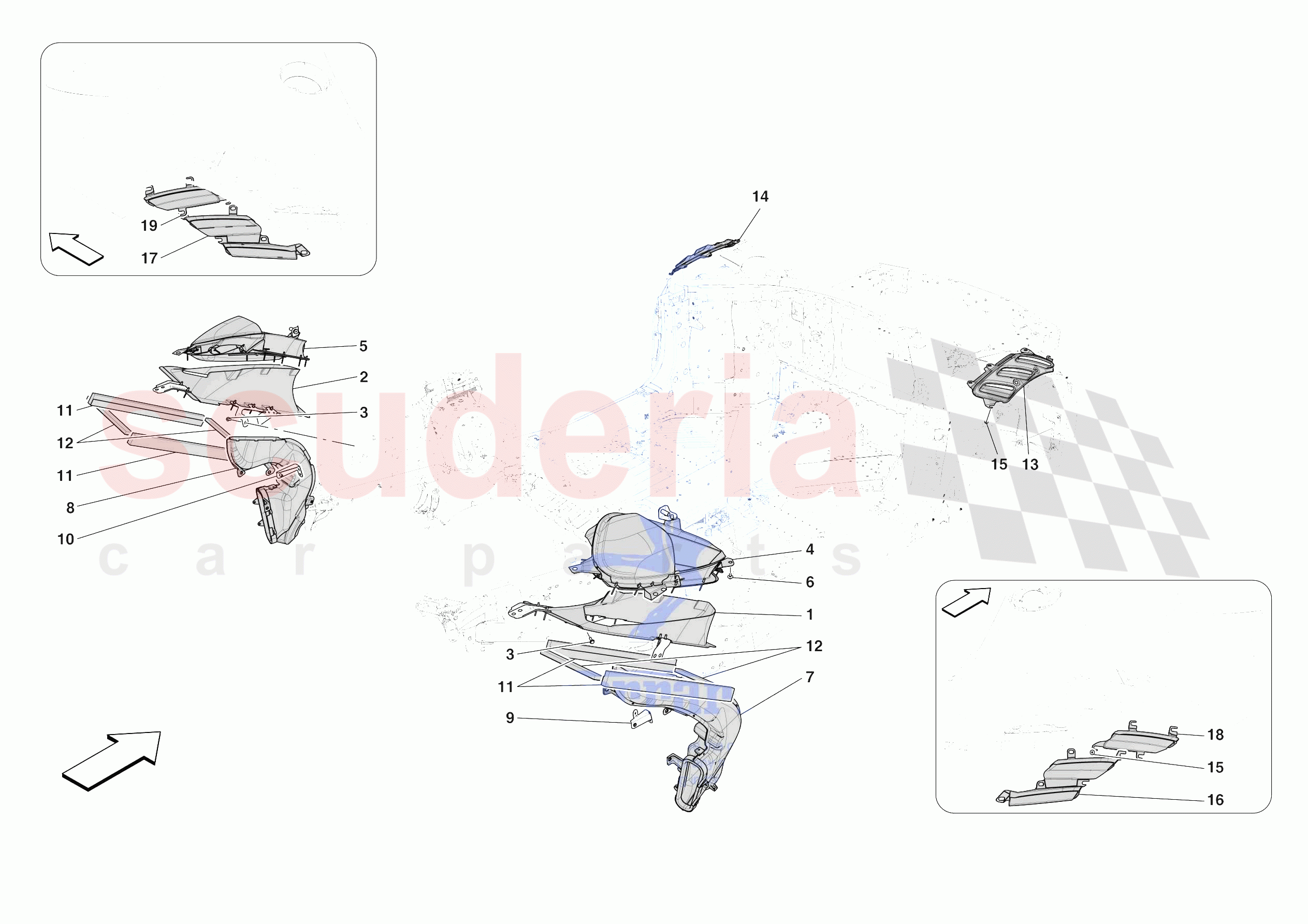 LATERAL AIR INTAKES of Ferrari Ferrari SF90 XX Spider Europe
