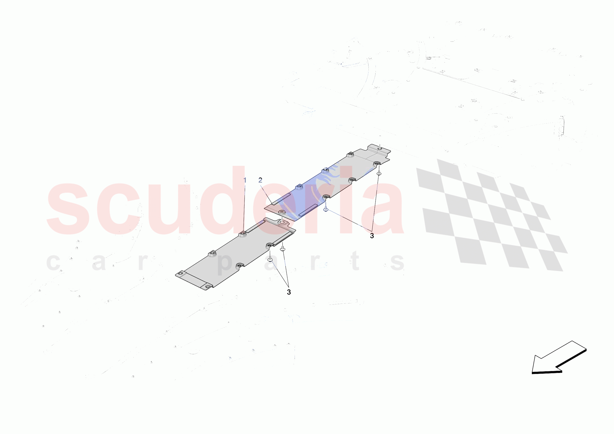 CENTRE SHIELDS of Ferrari Ferrari SF90 XX Stradale Europe