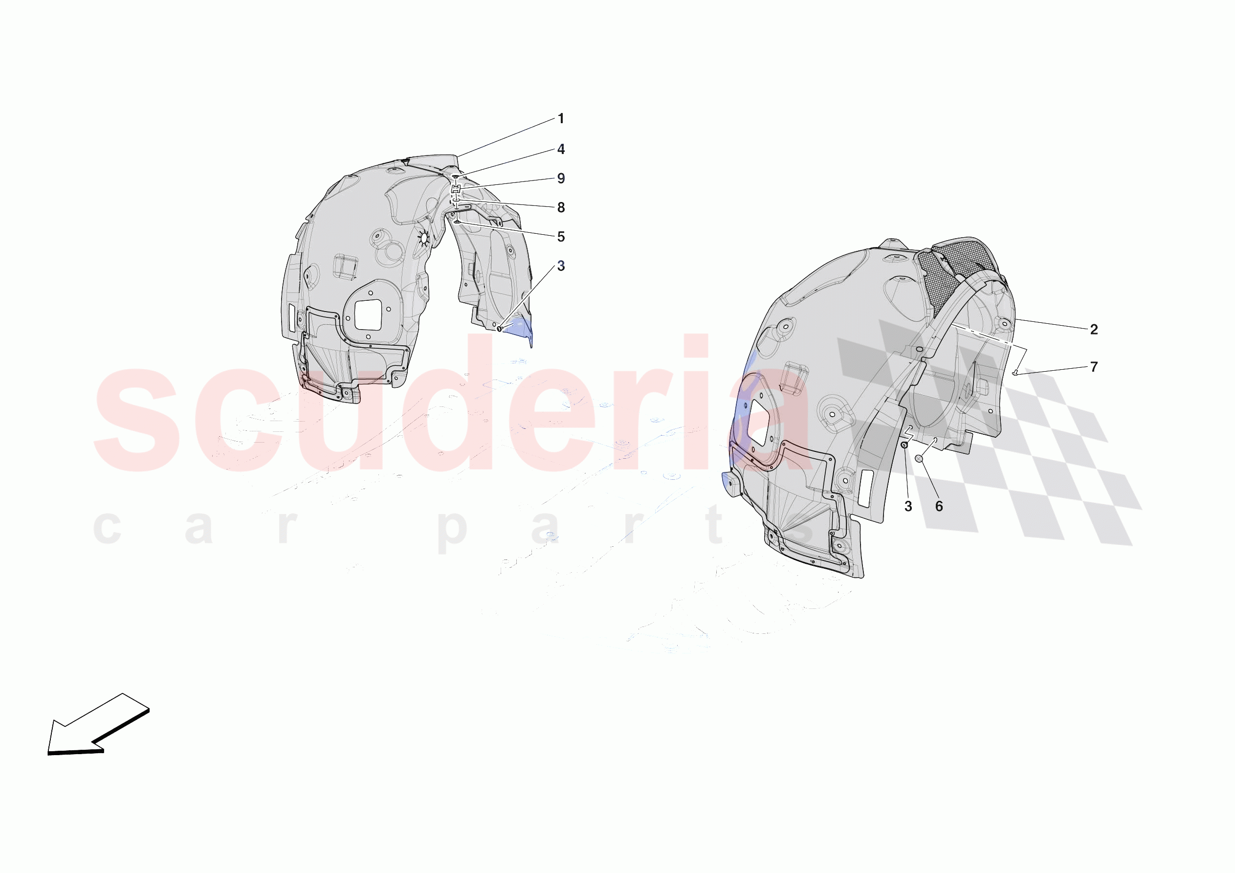 FRONT WHEELHOUSE of Ferrari Ferrari SF90 XX Stradale Europe RH