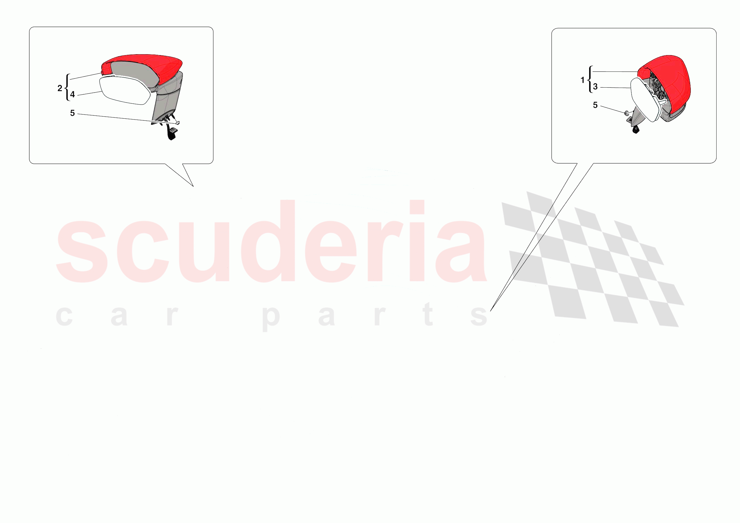 EXTERNAL REAR VIEW MIRRORS of Ferrari Ferrari SF90 XX Stradale Europe RH