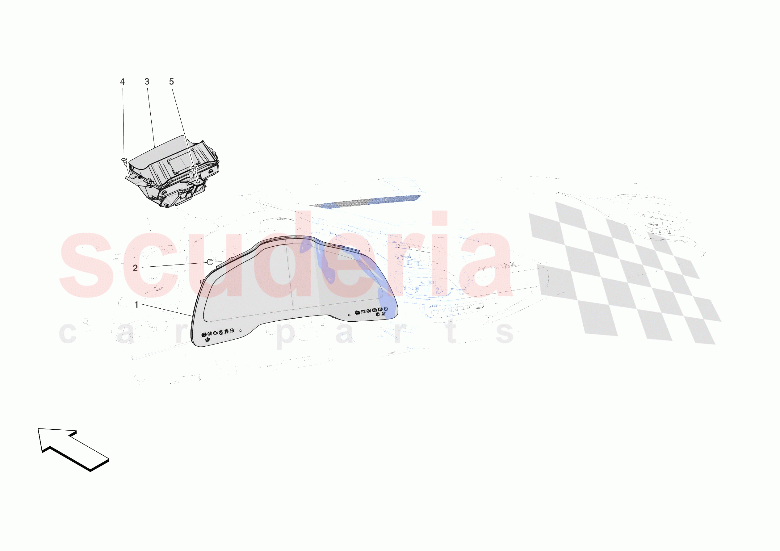 INSTRUMENTATION of Ferrari Ferrari SF90 XX Stradale Europe RH