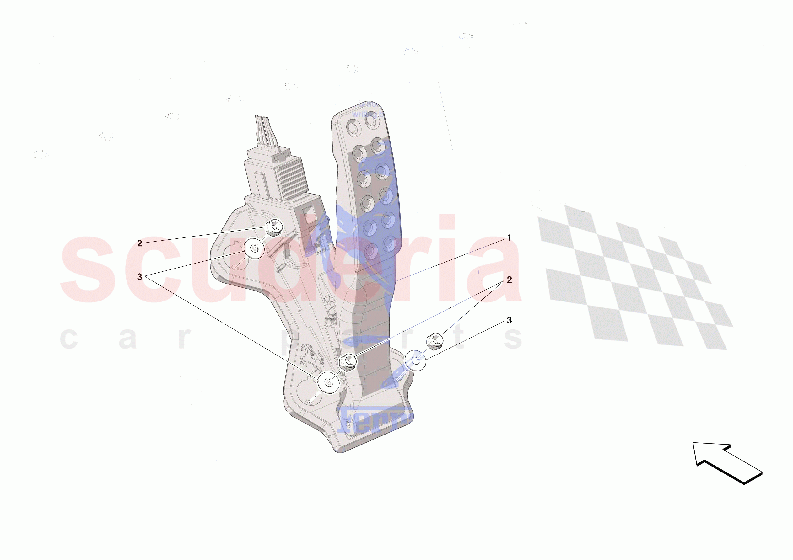 ACCELERATOR CONTROL of Ferrari Ferrari SF90 XX Stradale USA