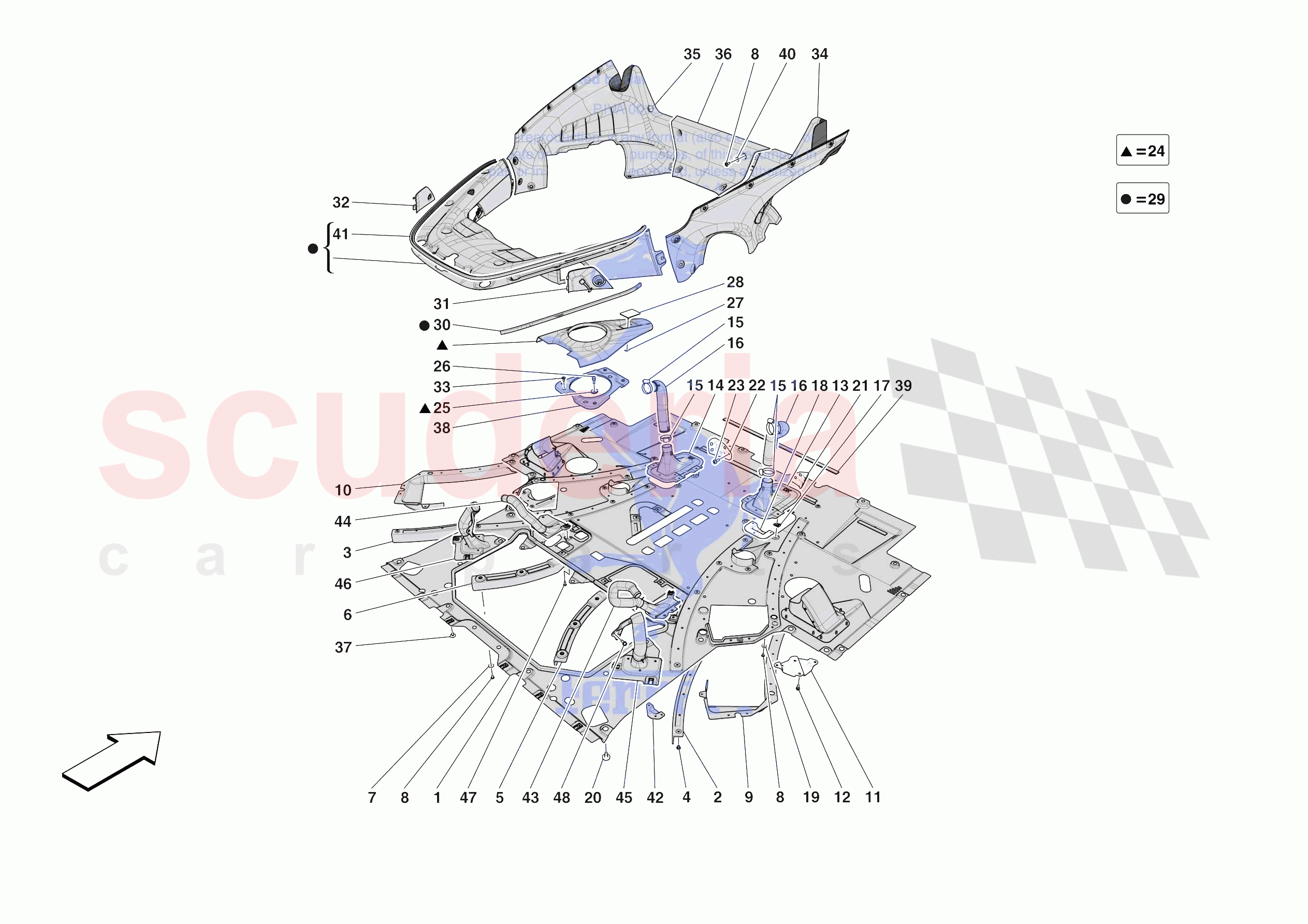 REAR SHIELDS of Ferrari Ferrari SF90 XX Stradale USA