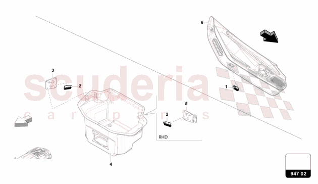 LIGHTING of Lamborghini Lamborghini Revuelto Coupe