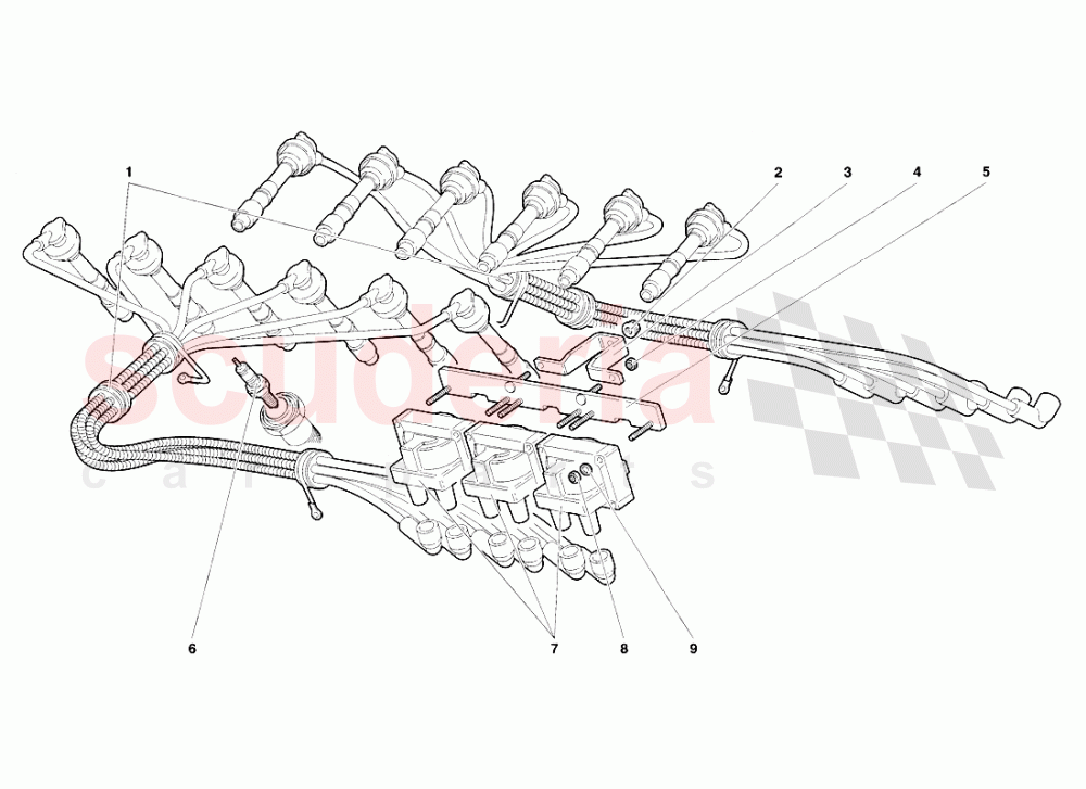 Electrical Components of Lamborghini Lamborghini Diablo SV (1998)