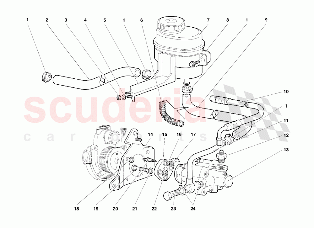Steering 4 of Lamborghini Lamborghini Diablo SV (1998)