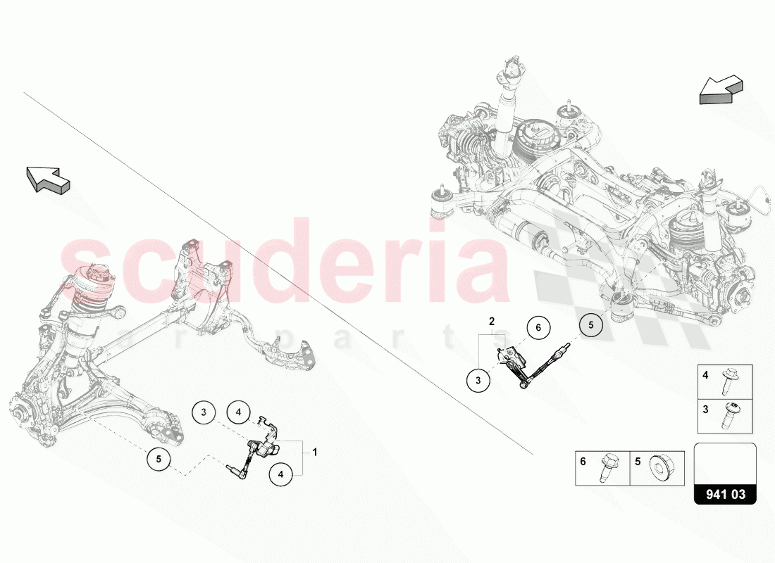SENSOR FOR HEADLIGHT RANGE CONTROL of Lamborghini Lamborghini Urus (2018-2019)