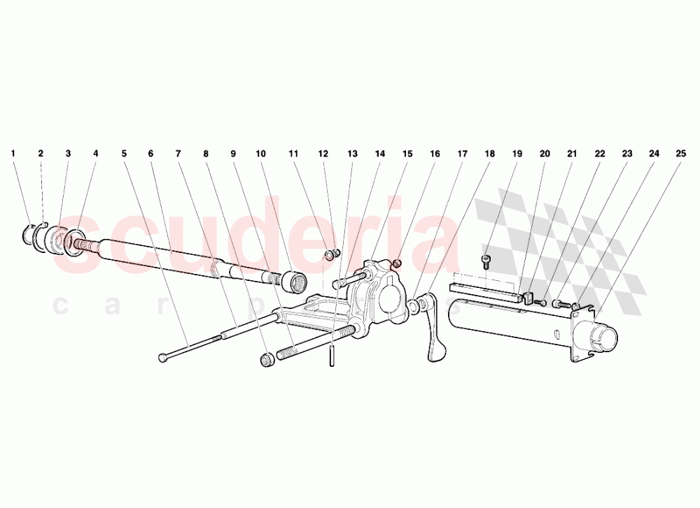 Steering 2 of Lamborghini Lamborghini Diablo SE30 (1993-1995)