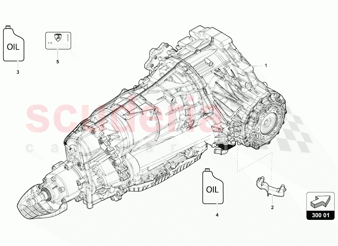 AUTOMATIC GEARBOX of Lamborghini Lamborghini Urus (2018-2019)