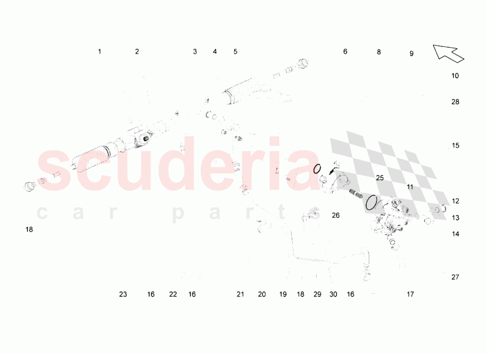 Power Steering of Lamborghini Lamborghini Gallardo (2003-2005)