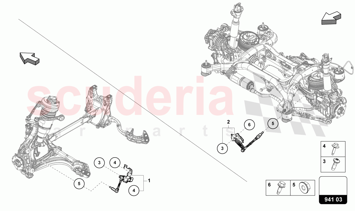 SENSOR FOR HEADLIGHT RANGE CONTROL of Lamborghini Lamborghini Urus (2019-2022)