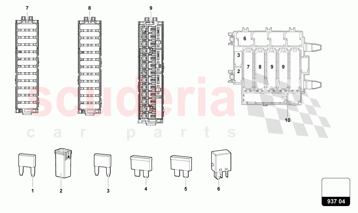 FUSES of Lamborghini Lamborghini Urus Performante