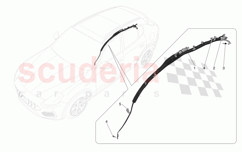 WINDOW BAG SYSTEM of Maserati Maserati Grecale Modena Automatic 2.0 T4 4WD 330HP MHEV