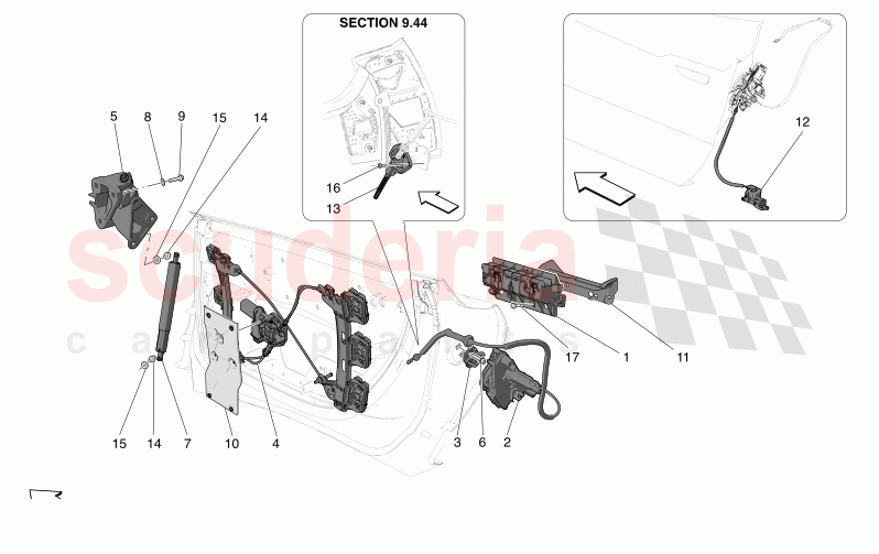 DOORS: MECHANISMS of Maserati Maserati MC20 GT2 Stradale  Automatic 3.0 BT V6 2WD 630HP - 640HP