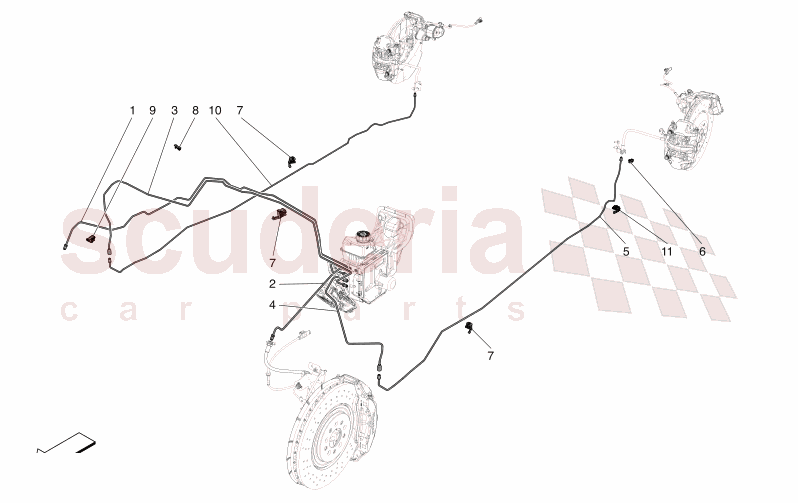 LINES of Maserati Maserati GranCabrio M189 TROFEO  AUTOMATIC 4WD 3.0 BT V6 550 HP