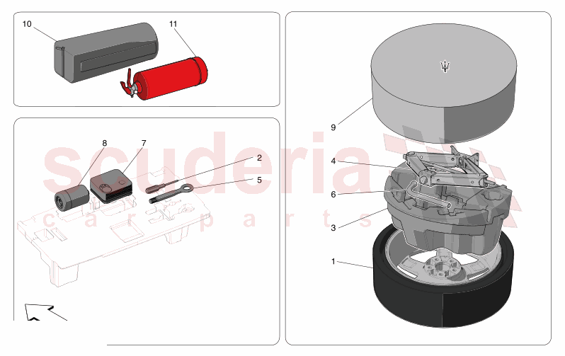 STANDARD PROVIDED of Maserati Maserati GranTurismo M189 MODENA  AUTOMATIC 4WD 3.0 BT V6 490 HP
