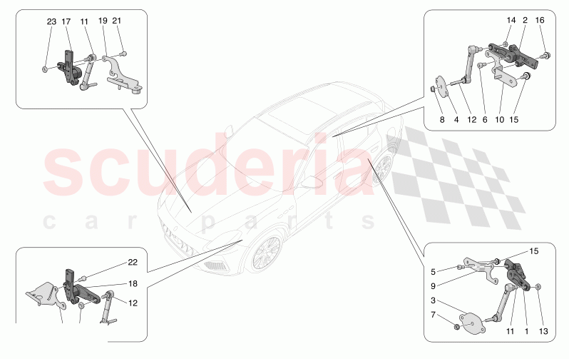 LIGHTING SYSTEM CONTROL of Maserati Maserati Grecale GT  Automatic 2.0 T4 4WD 300HP MHEV