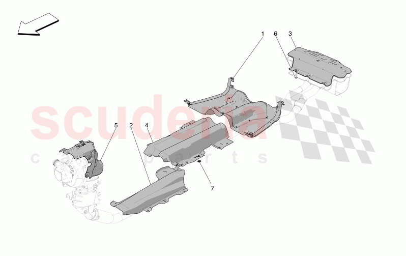 THERMAL INSULATING PANELS of Maserati Maserati Grecale GT  Automatic 2.0 T4 4WD 300HP MHEV