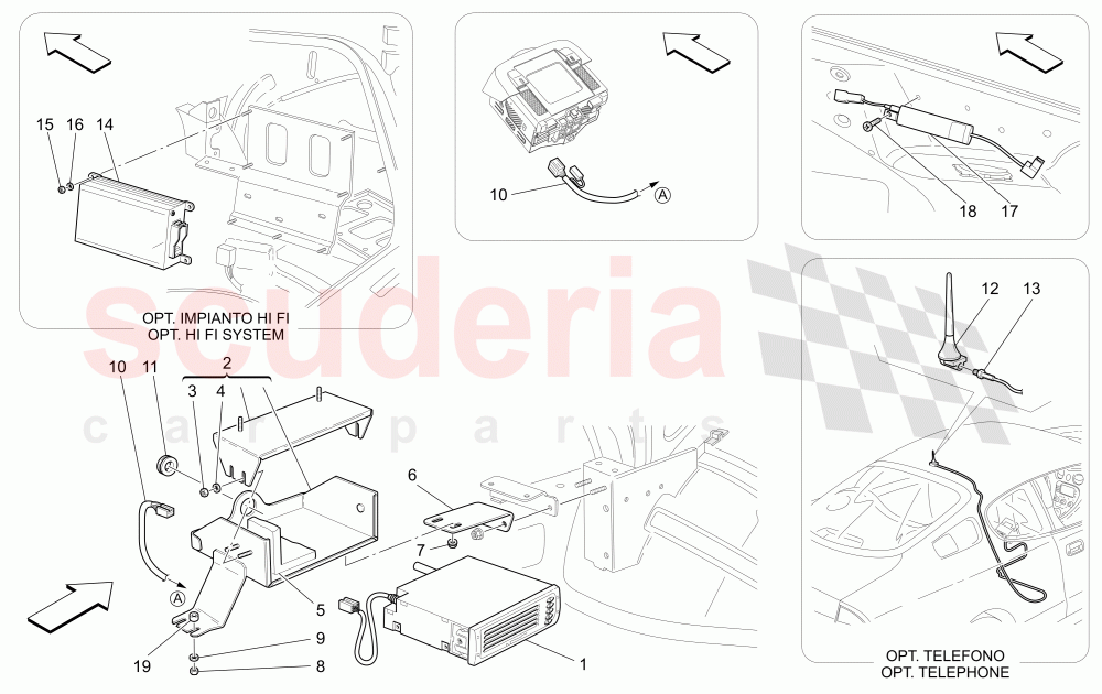 IT SYSTEM of Maserati Maserati 4200 Coupe (2002-2004) GT