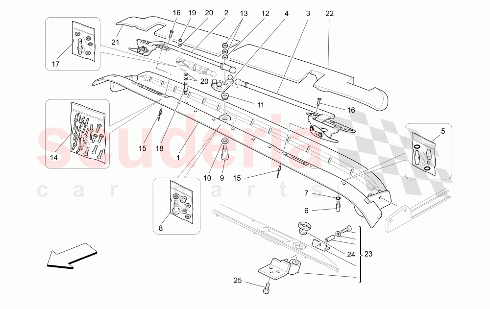 ELECTRICAL CAPOTE: CLOSINGS of Maserati Maserati 4200 Spyder (2005-2007) CC