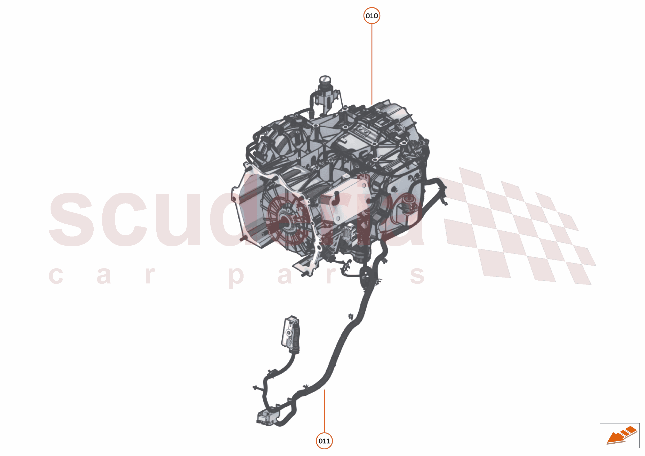 32 - REAR AXLE - 32.2 - TRANSMISSION ASSY of McLaren McLaren McLaren Artura