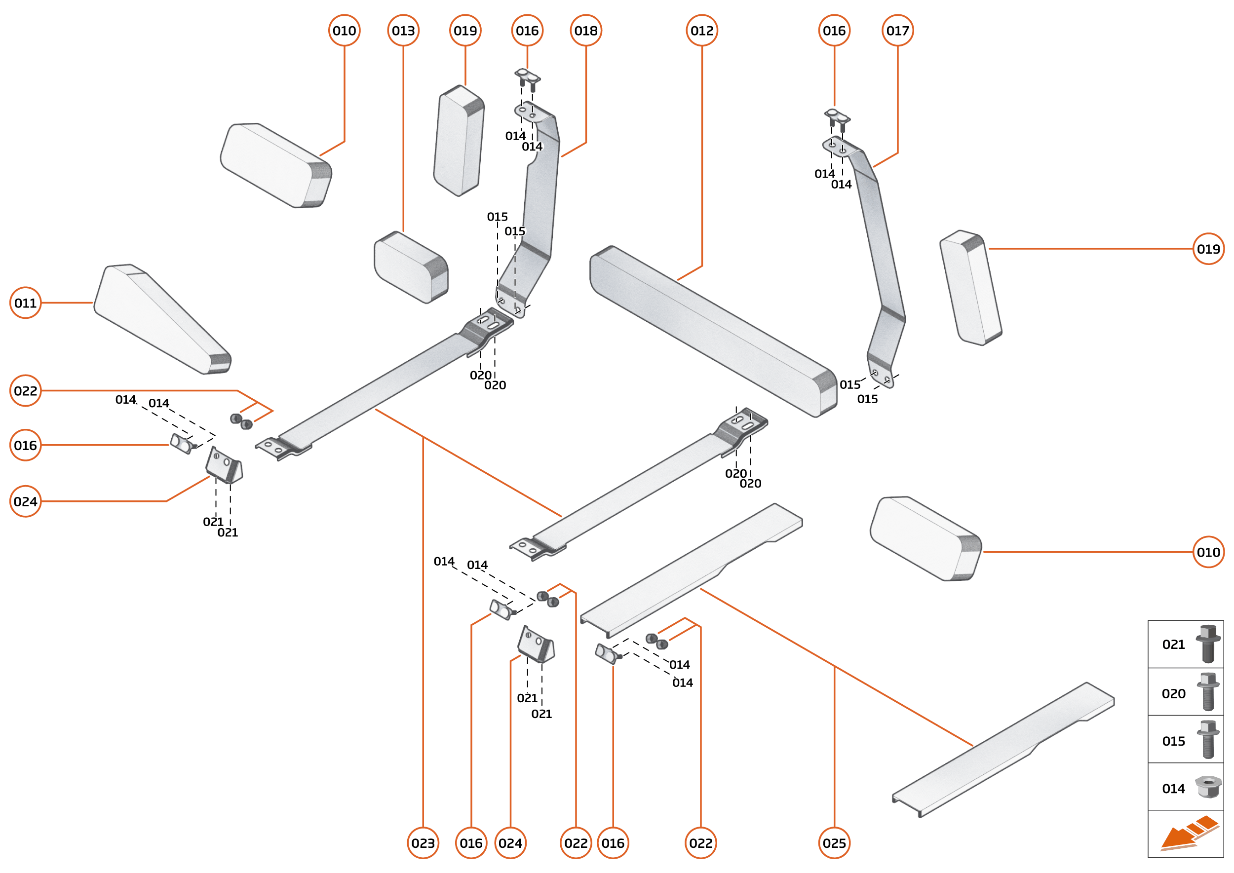 31 - FUEL SYSTEM - 31.2 - FUEL TANK RETENTION of McLaren McLaren GT McLaren GT