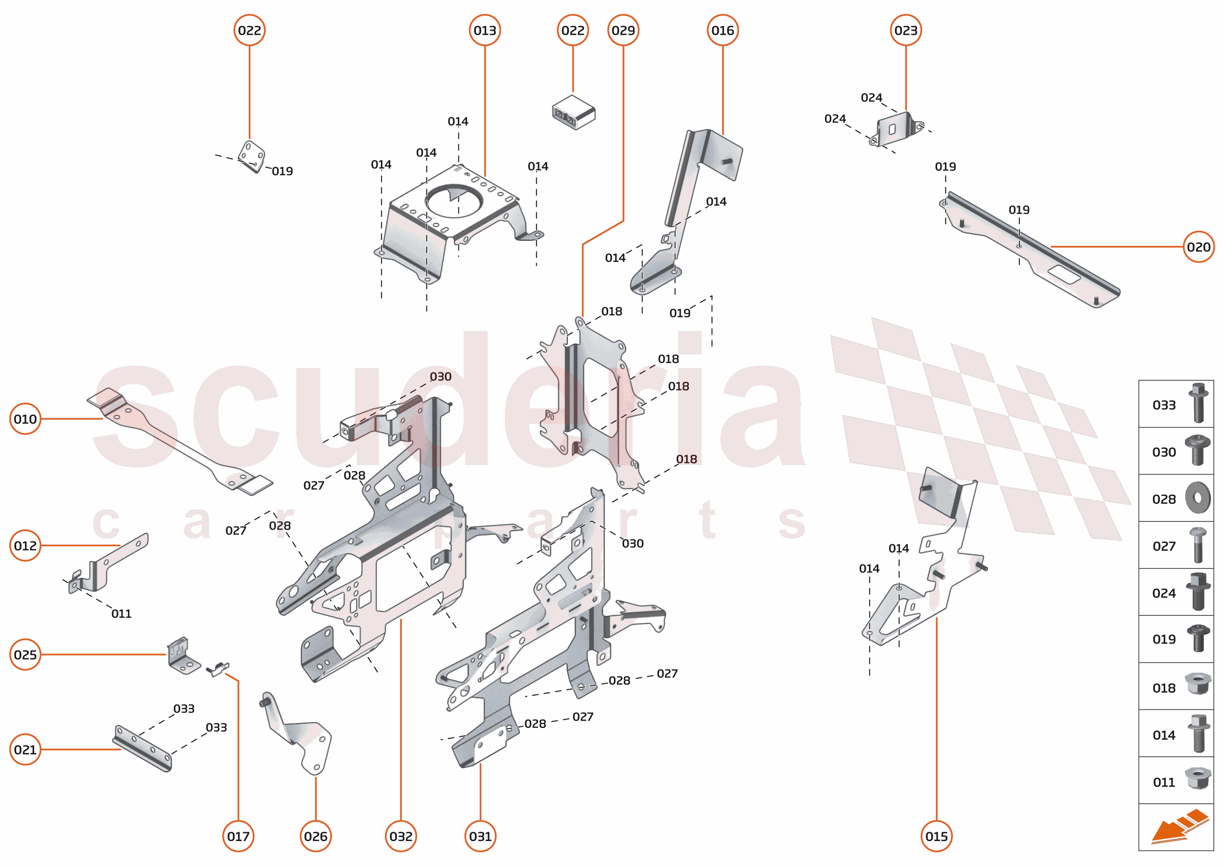 39 - ELECTRICAL HARDWARE - 39.2 - BRACKETS, GROMMETS & FIXINGS of McLaren McLaren Ultimate Series McLaren Senna GTR