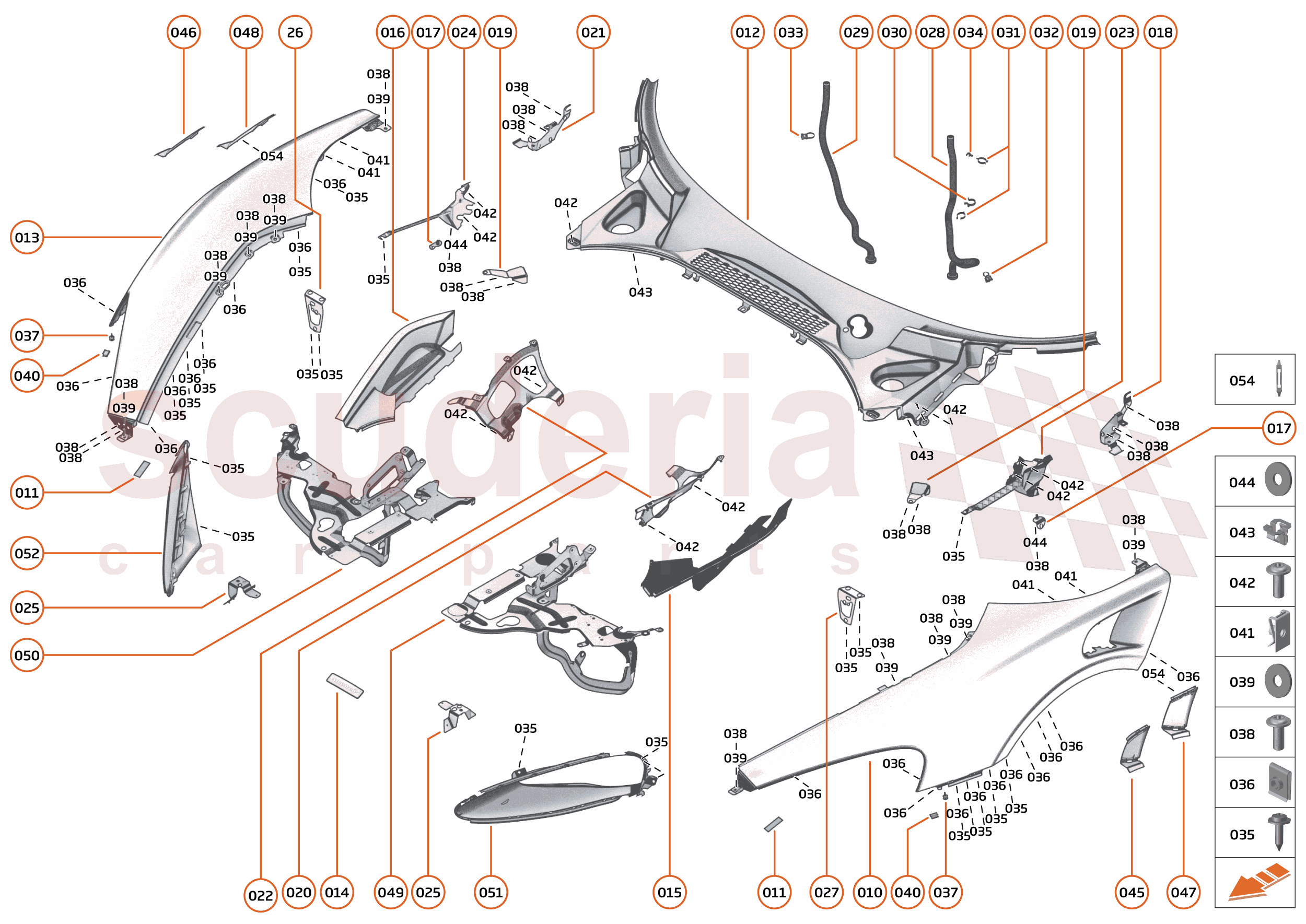 11 - EXTERIOR ORNAMENTATION - 11.2 - FRONT TRIM of McLaren McLaren McLaren Artura
