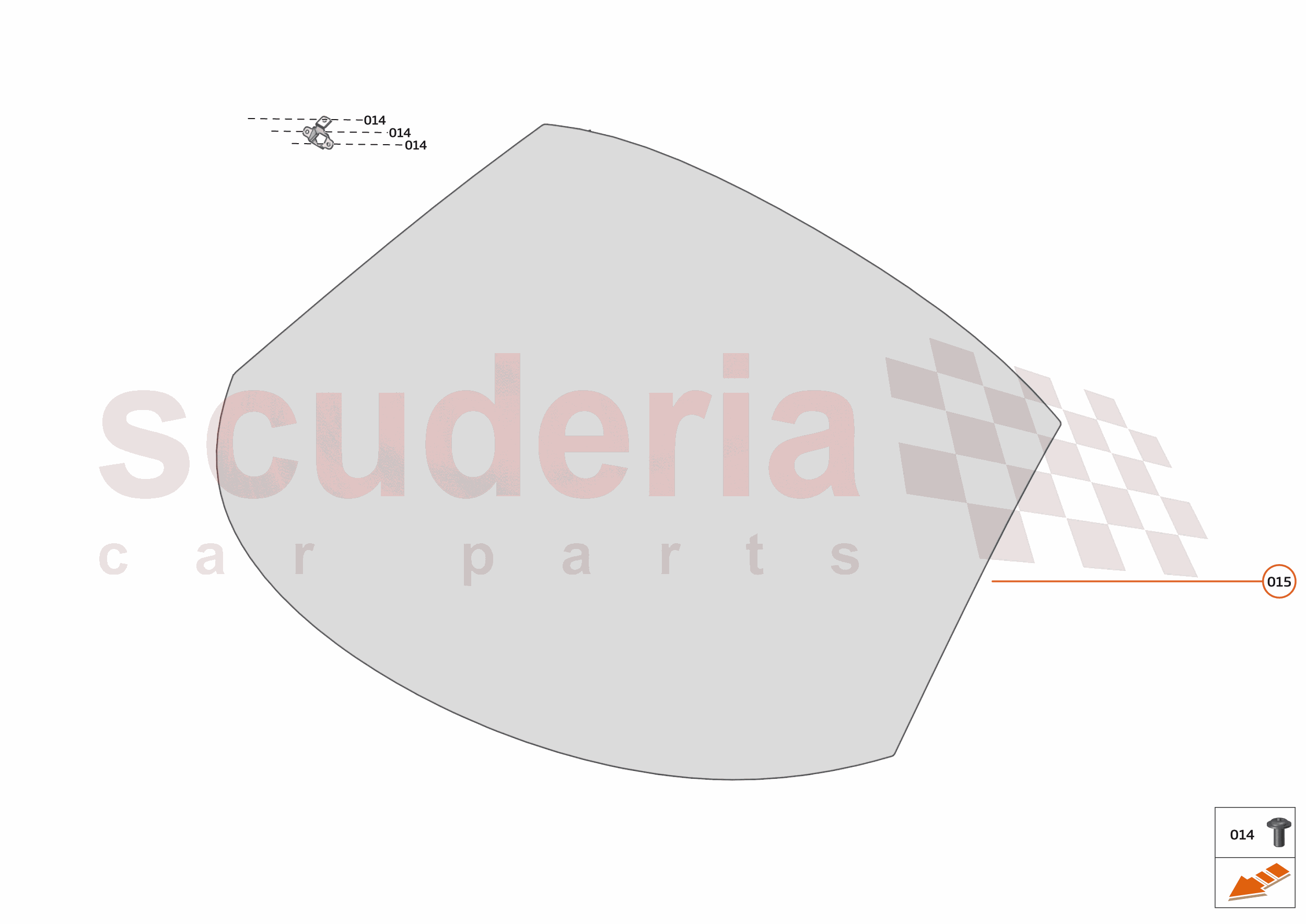 12 - GLAZING BODY - 12.1 - WINDSCREEN of McLaren McLaren Ultimate Series McLaren Senna GTR