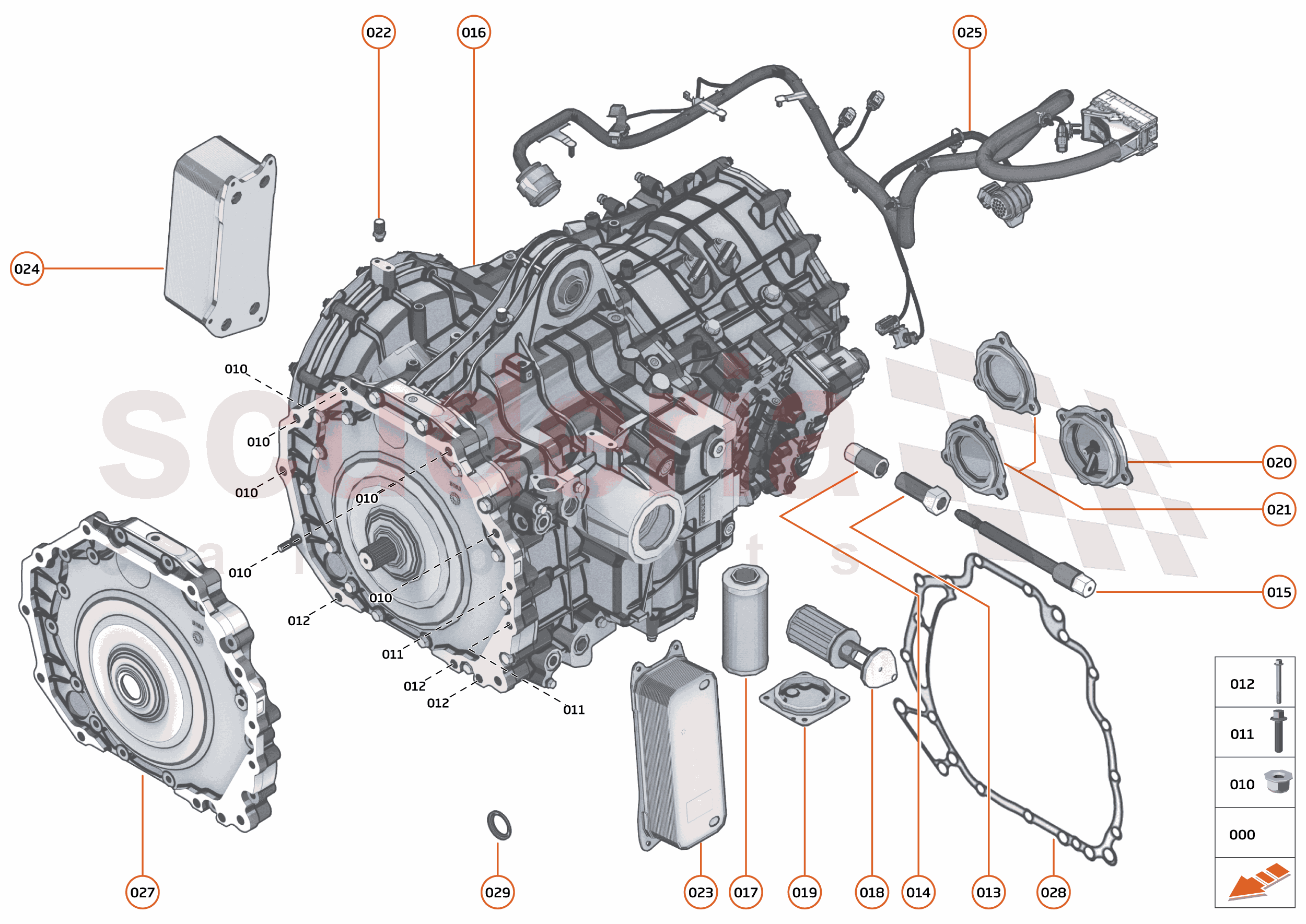 37 - TRANSMISSION - 37.1 - TRANSMISSION of McLaren McLaren McLaren 620R
