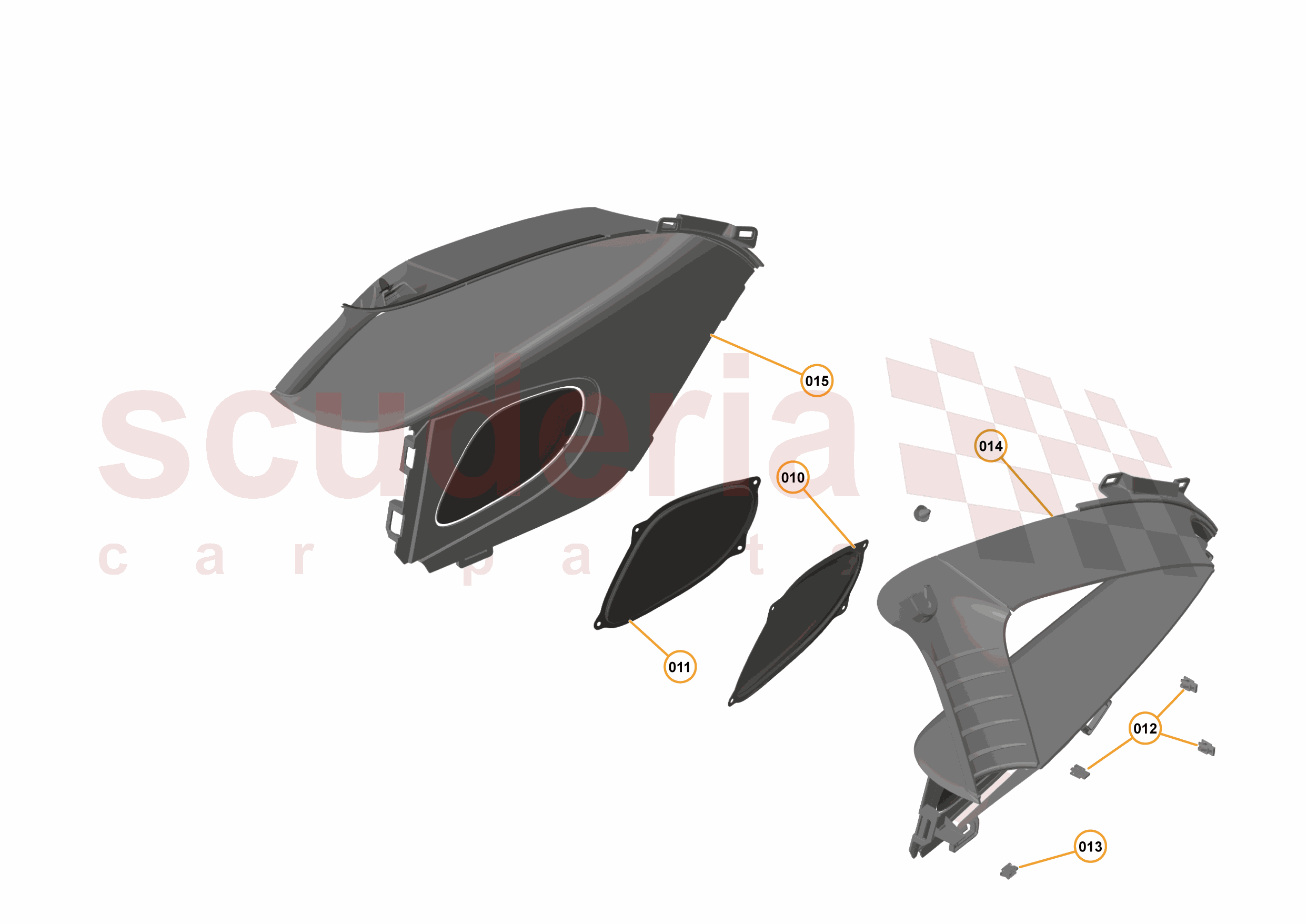 47 - INTERIOR SYSTEMS - 47.22 - LOWER & REAR TRIM - REAR QUARTER TRIM - MID-LINE of McLaren McLaren McLaren 570GT