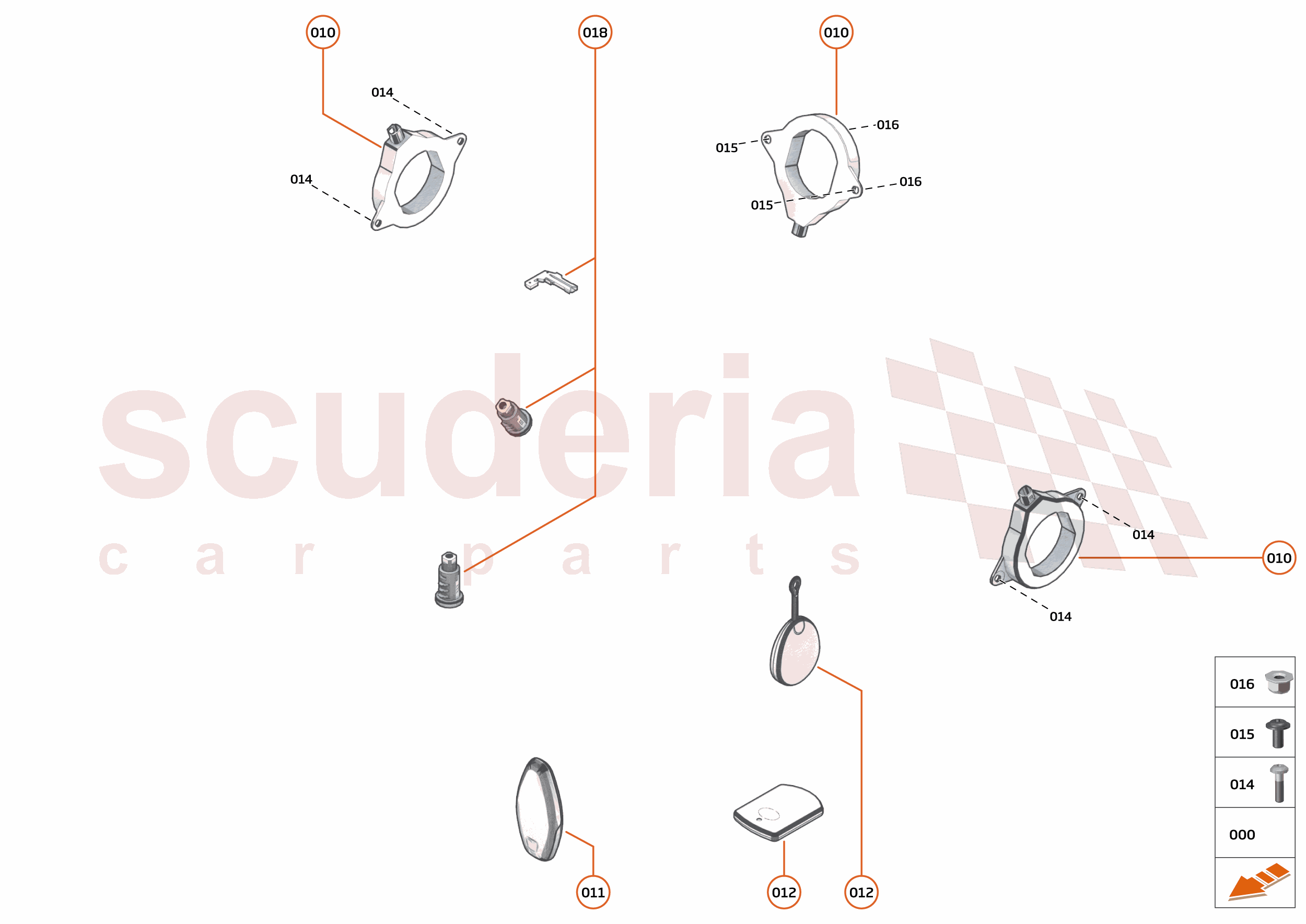 43 - ELECTRICAL SYSTEMS - 43.6 - KEYS AND PASSIVE ENTRY SYSTEM of McLaren McLaren McLaren 720S Spider