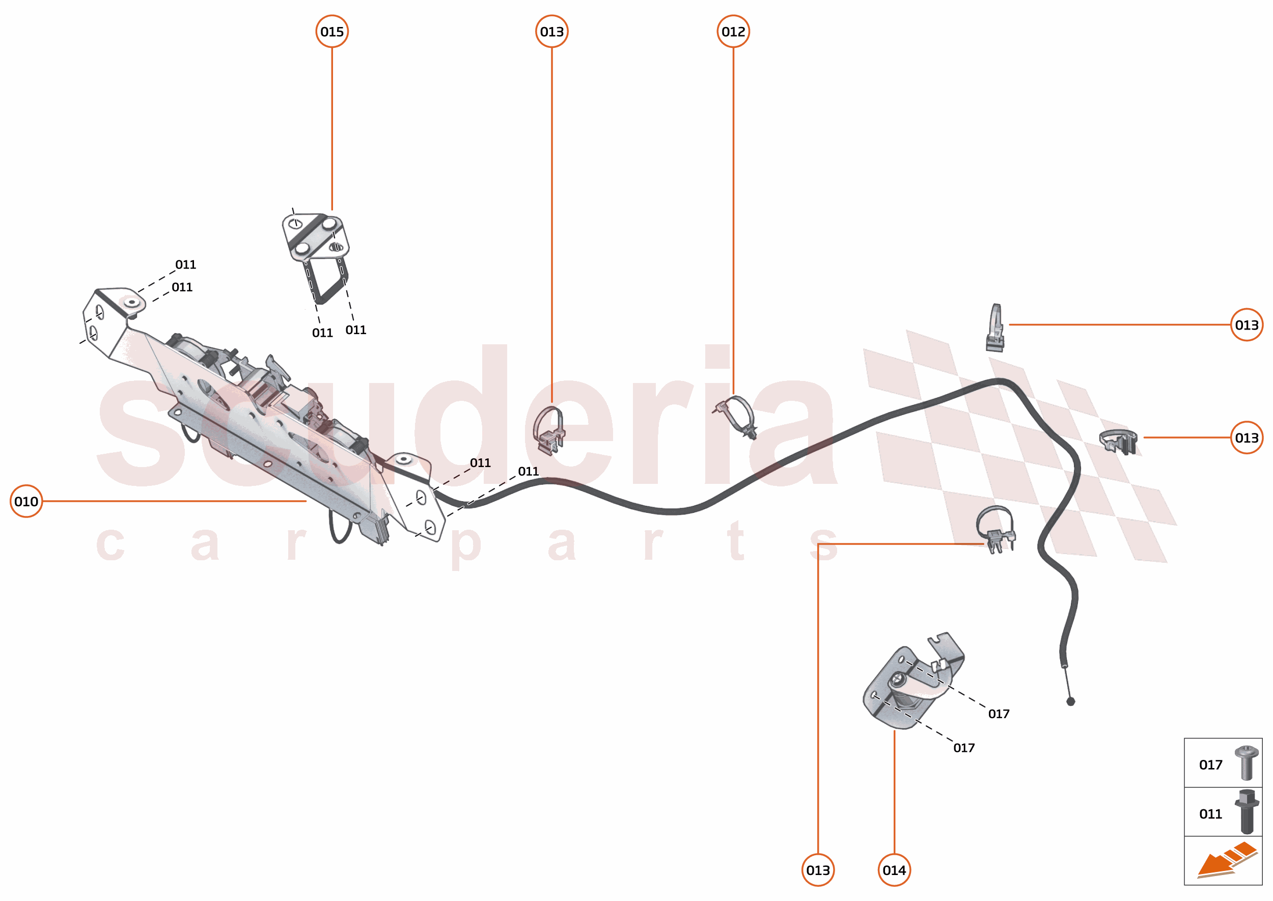 7 - CLOSURES - 7.3 - BONNET LATCH of McLaren McLaren McLaren 750S Spider