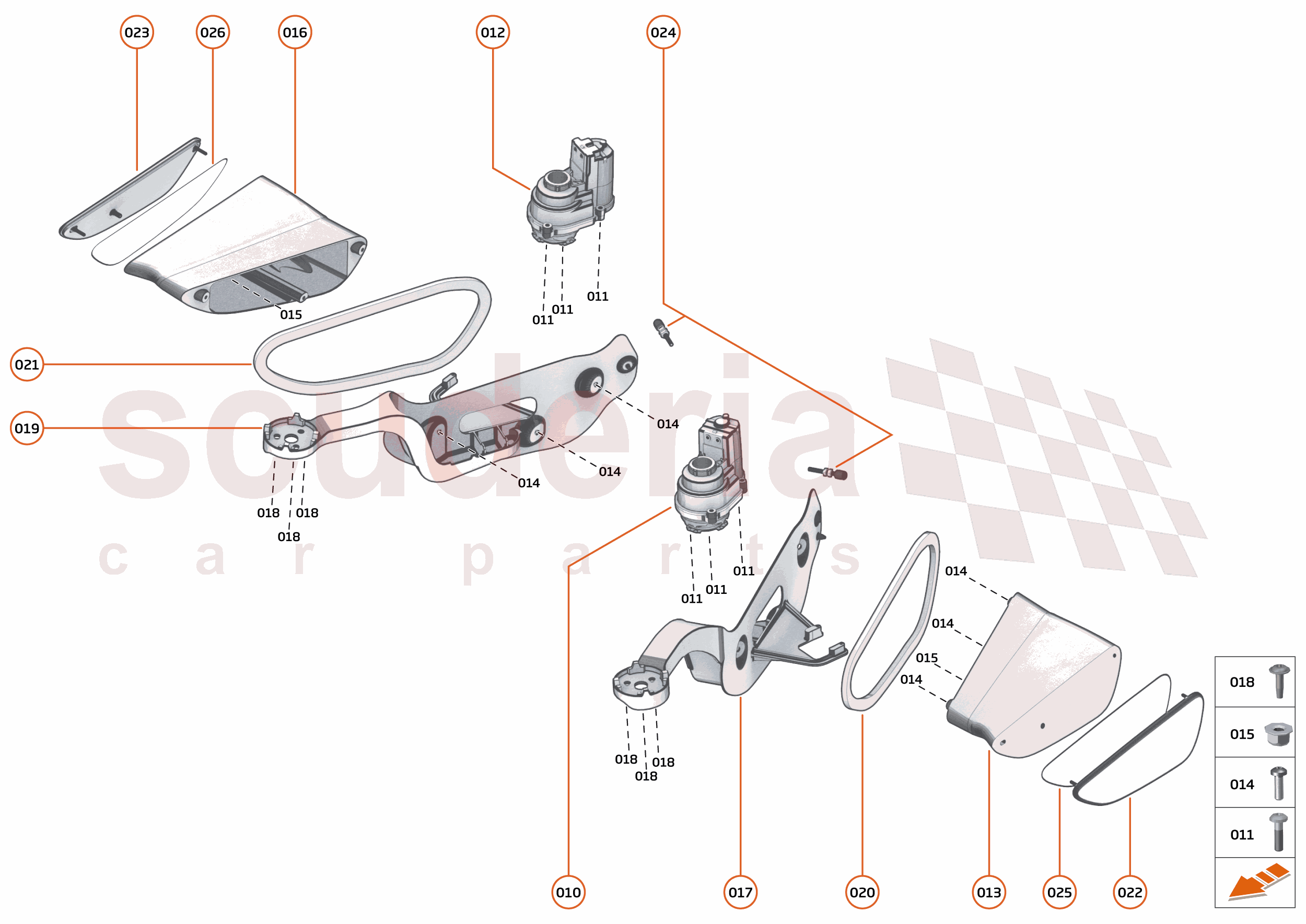 9 - CLOSURES ANCILLARIES - 9.6 - TAILGATE/ENGINE COVER LATCH of McLaren McLaren Ultimate Series McLaren Speedtail