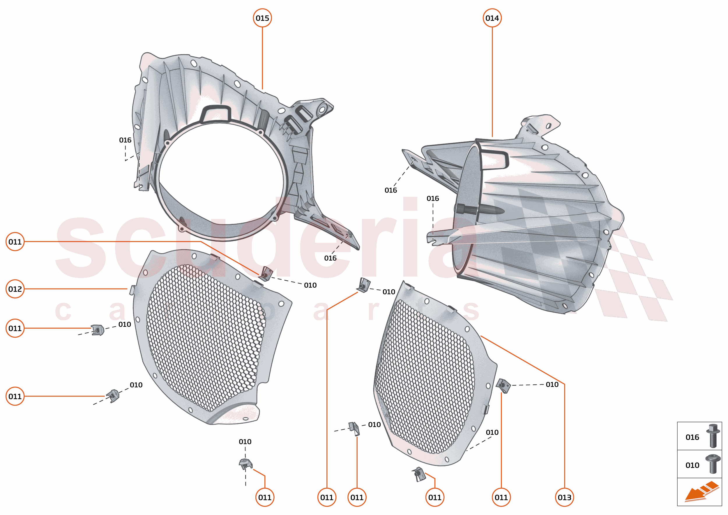 12 - DUCTS, VENTS AND FLOORS - 12.3 - REAR DUCTS AND VENTS of McLaren McLaren McLaren 620R